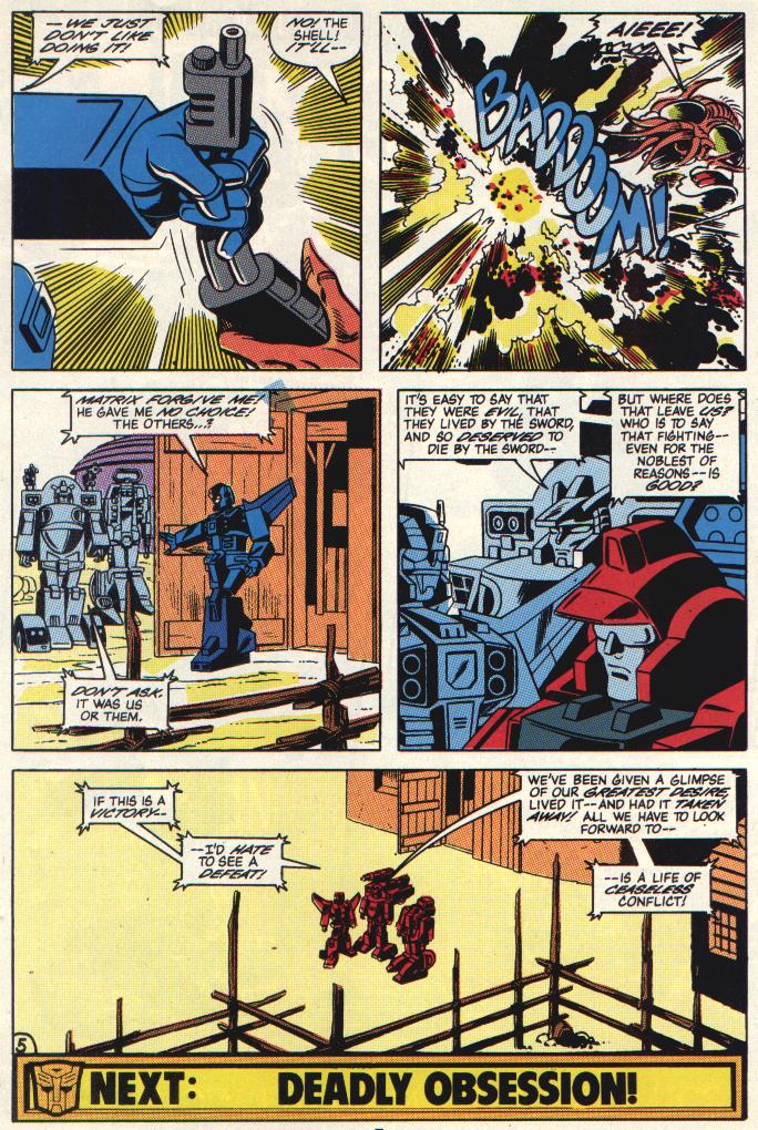 Read online The Transformers (UK) comic -  Issue #285 - 6