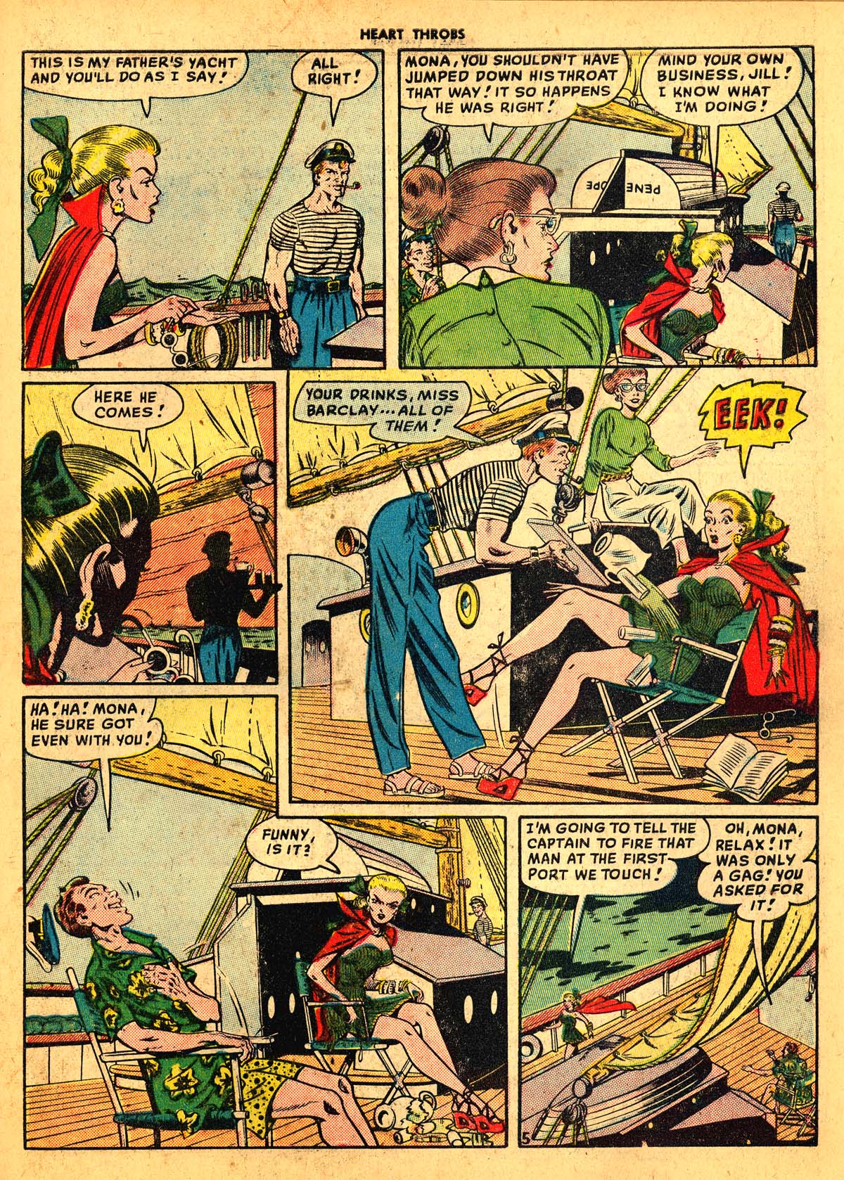 Read online Heart Throbs comic -  Issue #1 - 7