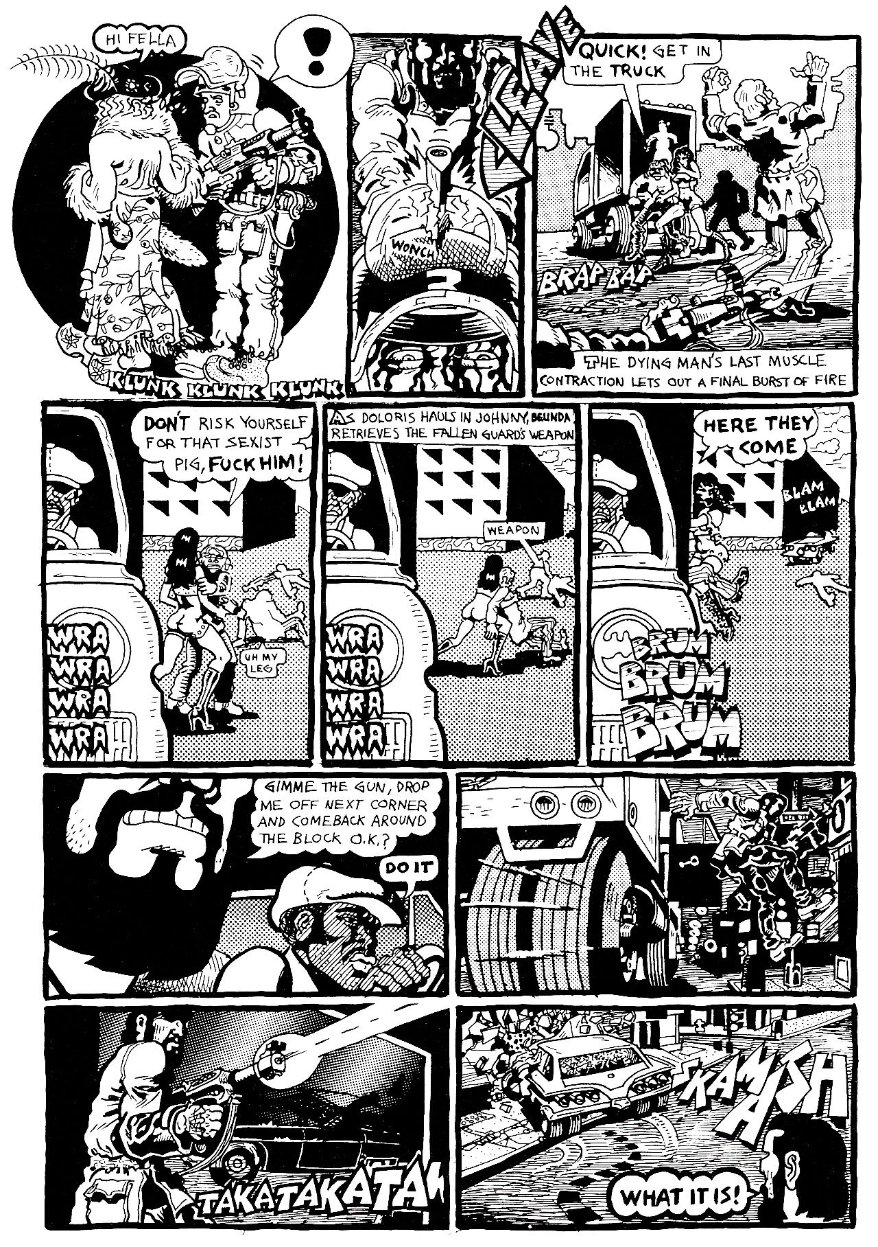 Read online Trashman Lives! comic -  Issue # TPB - 81