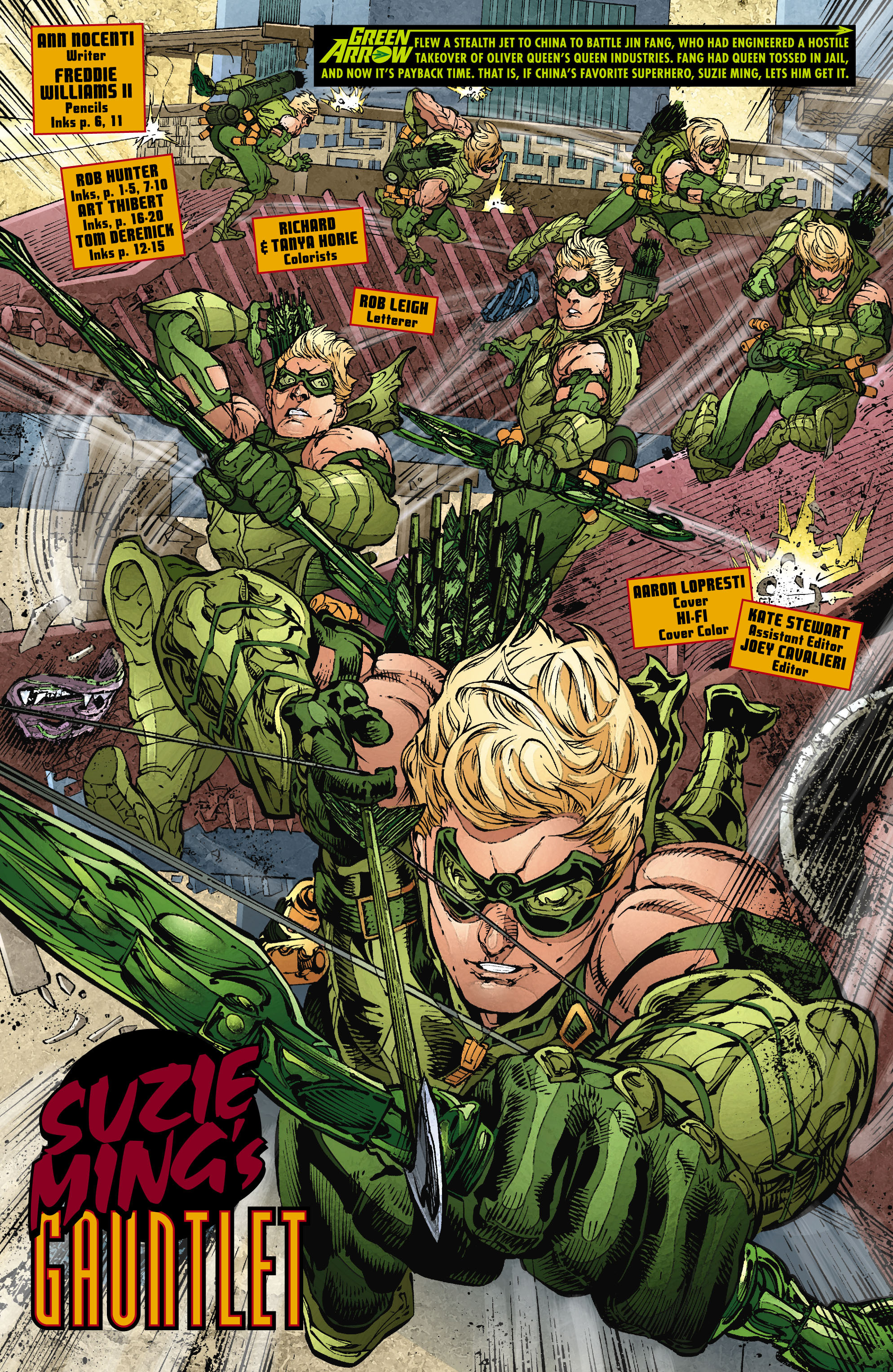 Read online Green Arrow (2011) comic -  Issue #13 - 2