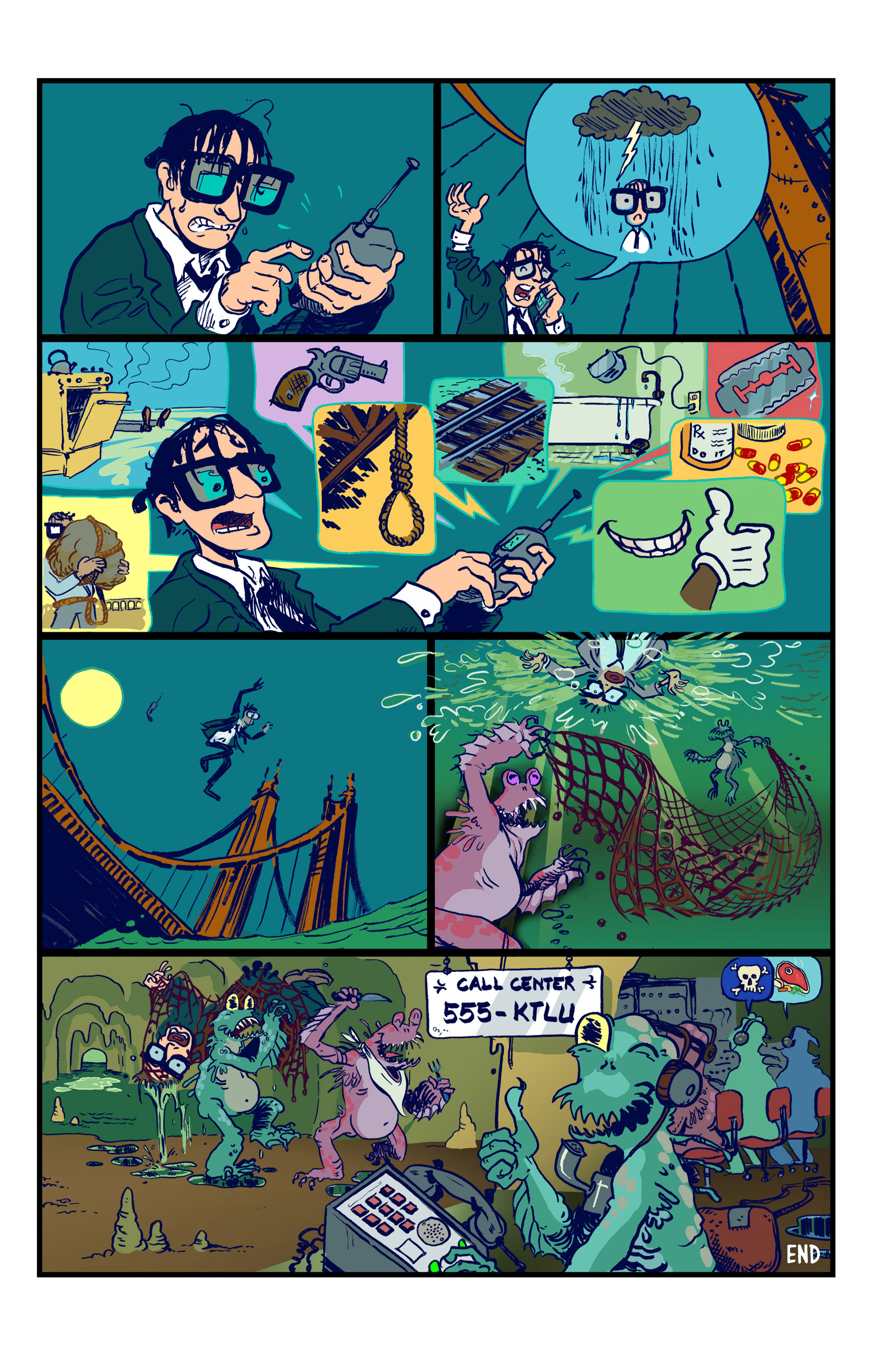 Read online BOO! Halloween Stories (2014) comic -  Issue # Full - 19