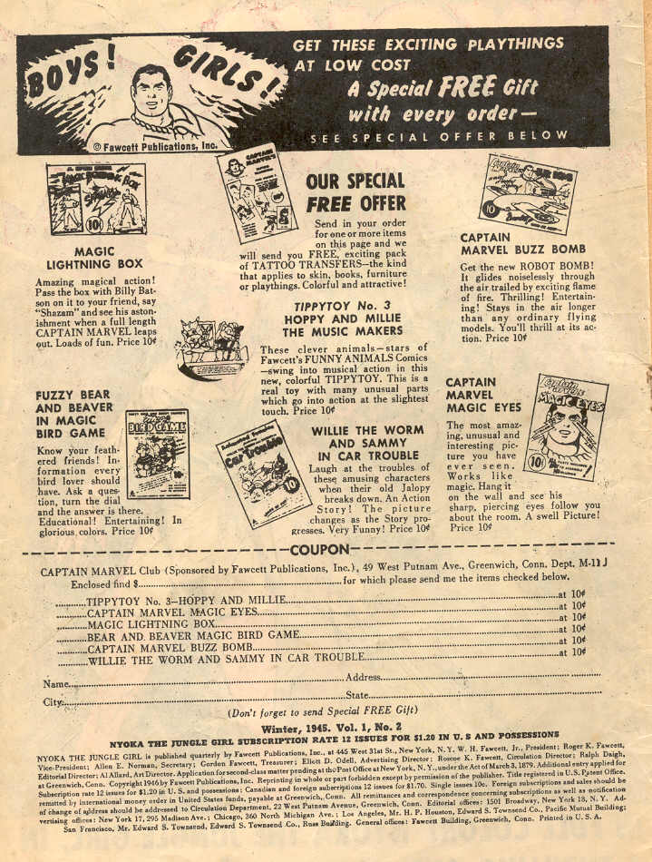 Read online Nyoka the Jungle Girl (1945) comic -  Issue #2 - 2