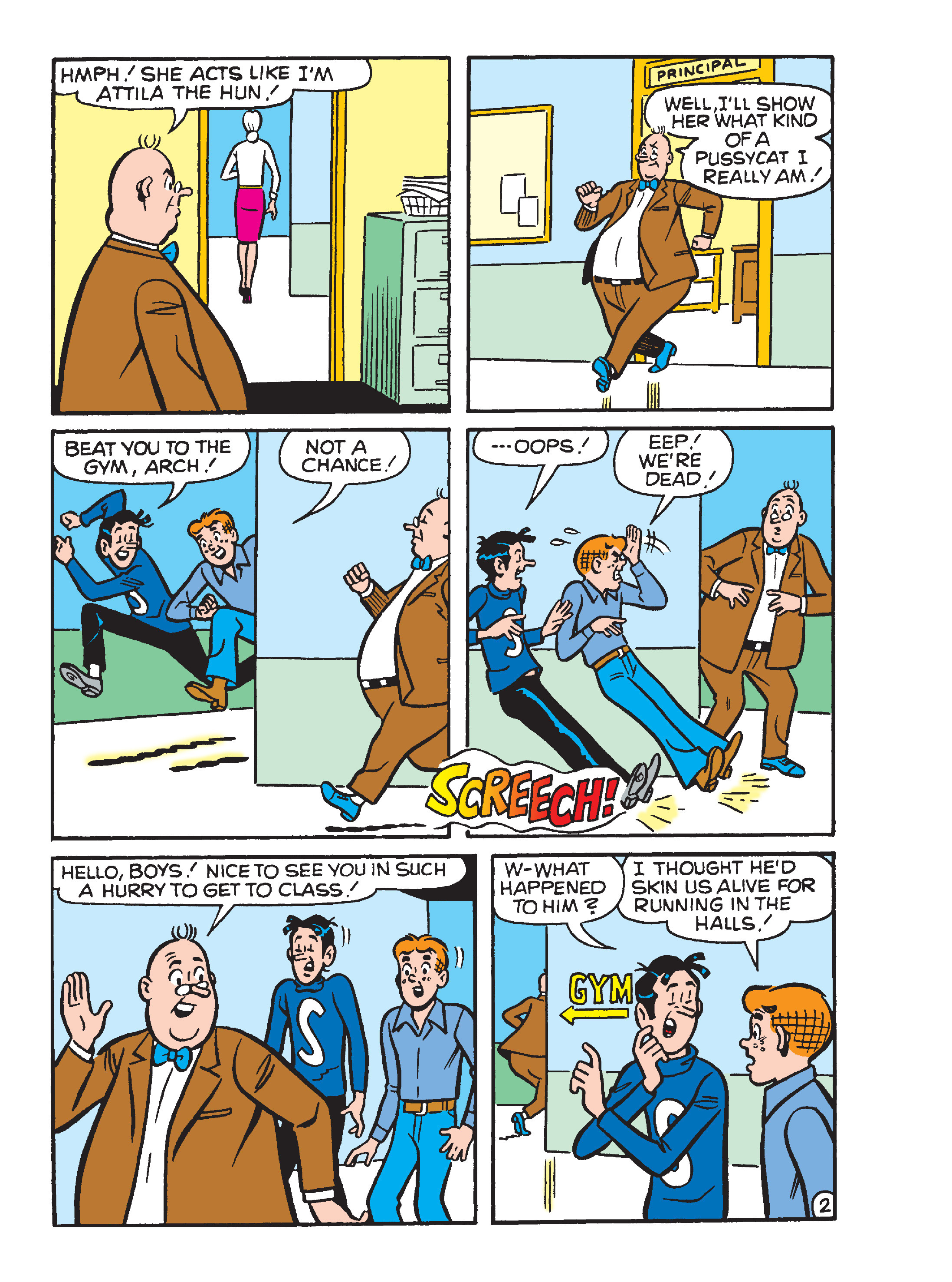 Read online Archie's Funhouse Double Digest comic -  Issue #23 - 132
