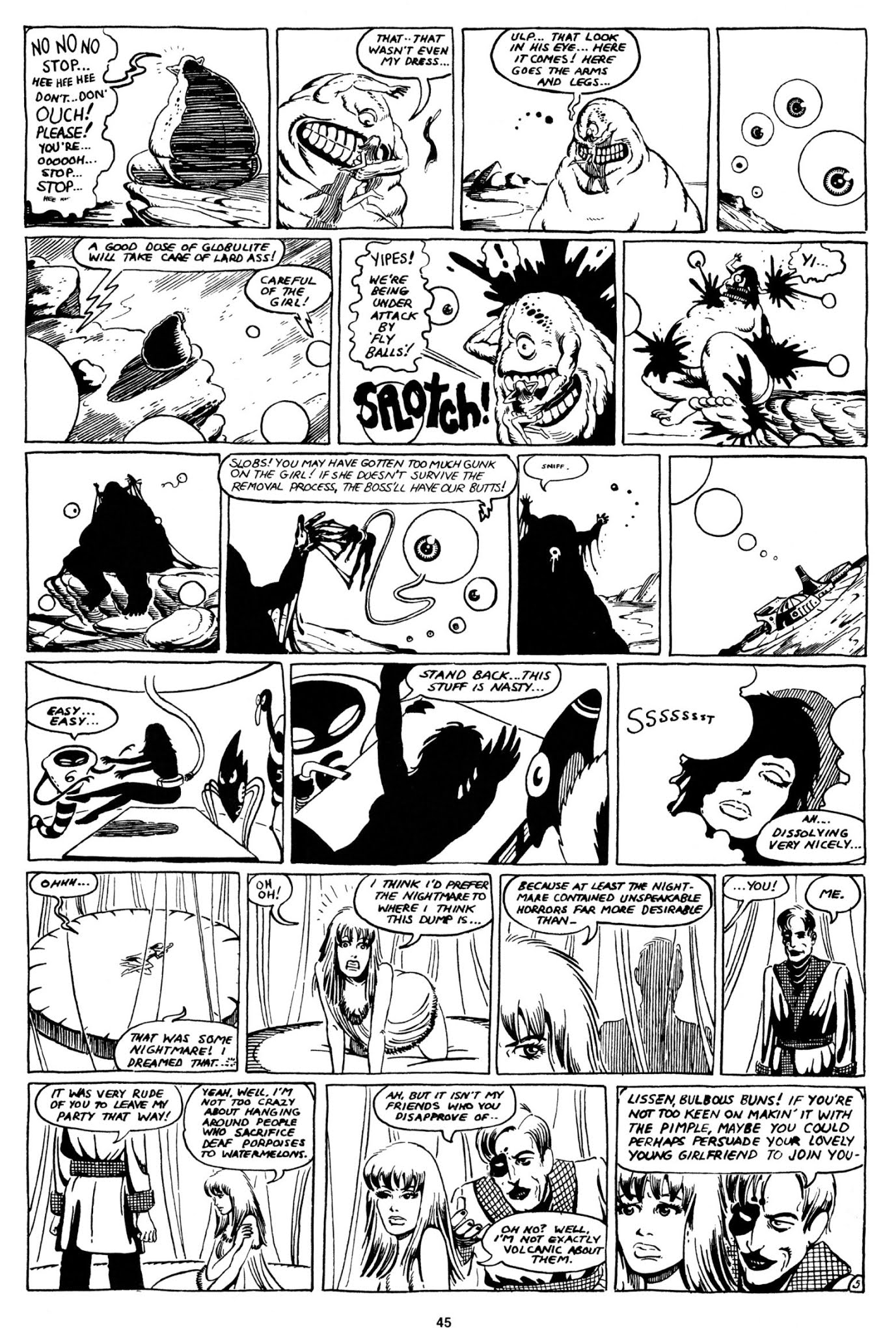 Read online Love and Rockets (1982) comic -  Issue #1 - 45