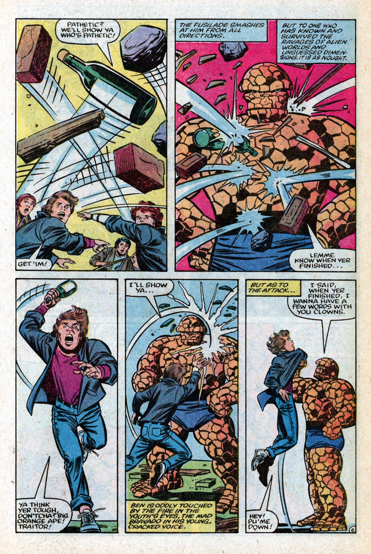 Read online The Thing comic -  Issue #1 - 9