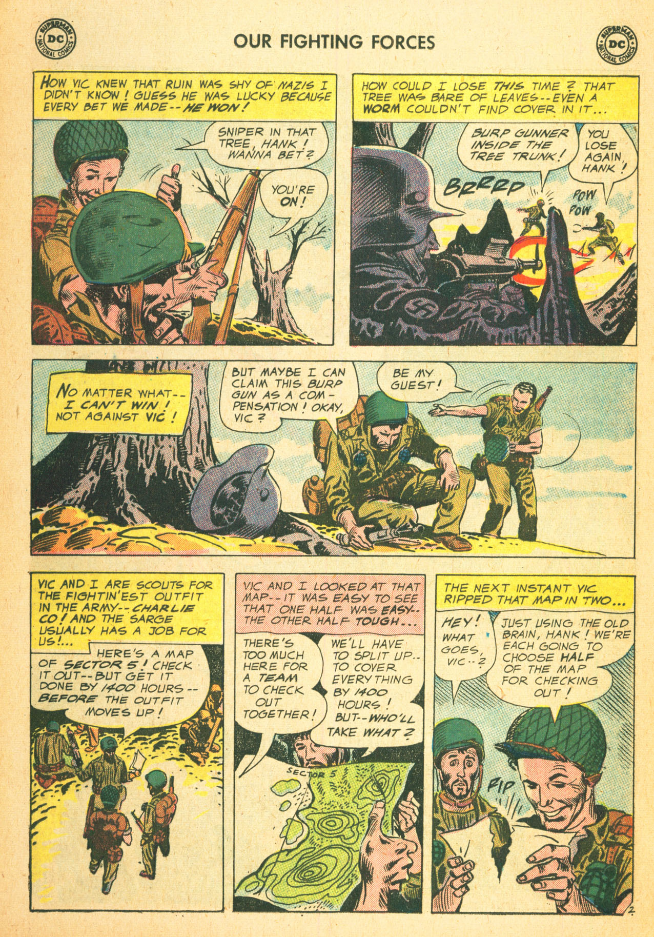 Read online Our Fighting Forces comic -  Issue #53 - 28