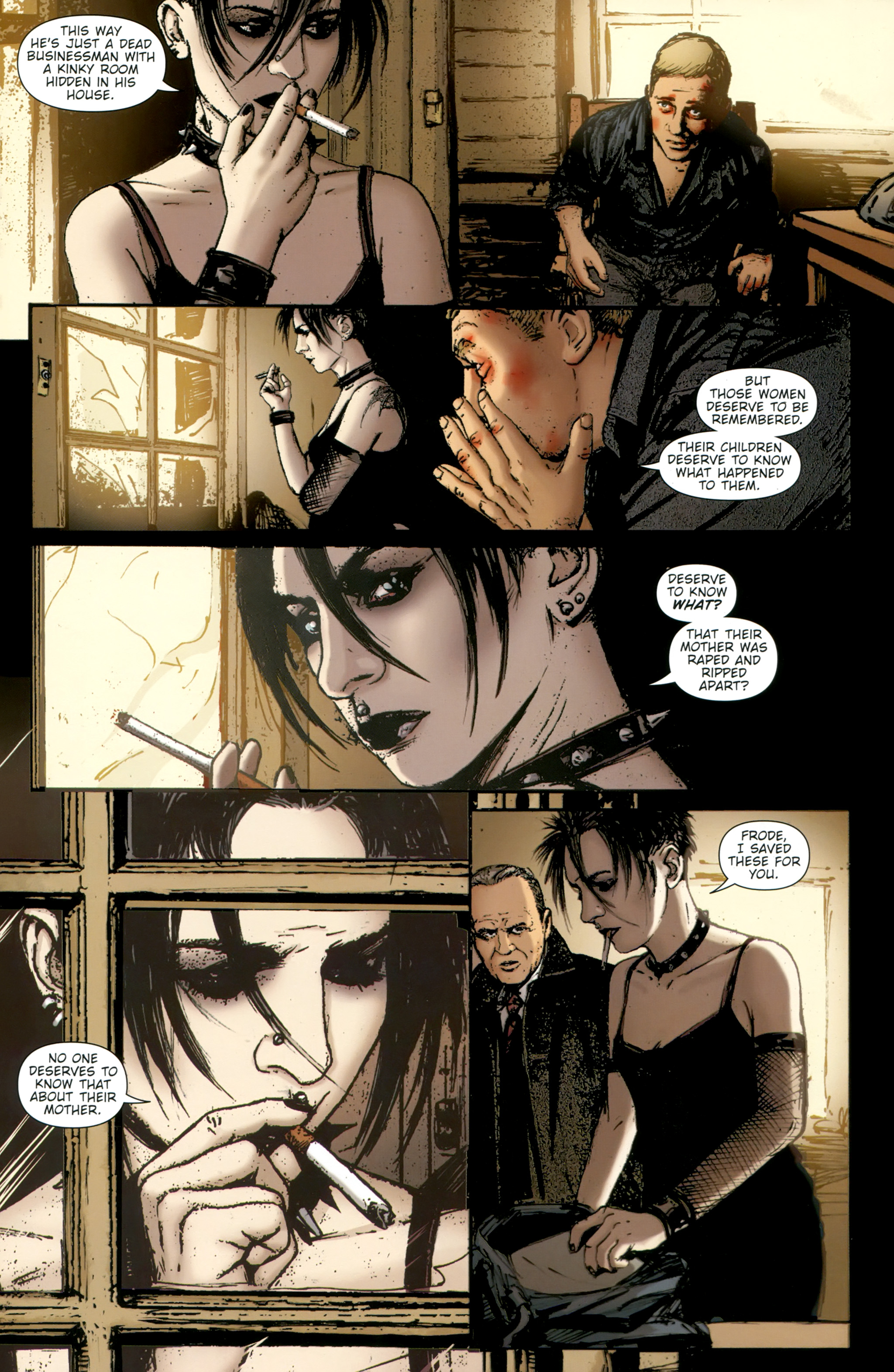 Read online The Girl With the Dragon Tattoo comic -  Issue # TPB 2 - 117