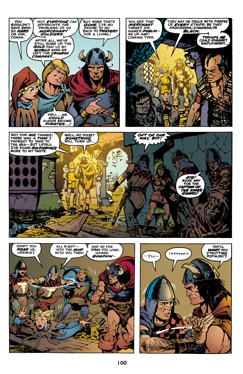 Read online The Chronicles of Conan comic -  Issue # TPB 8 (Part 1) - 100