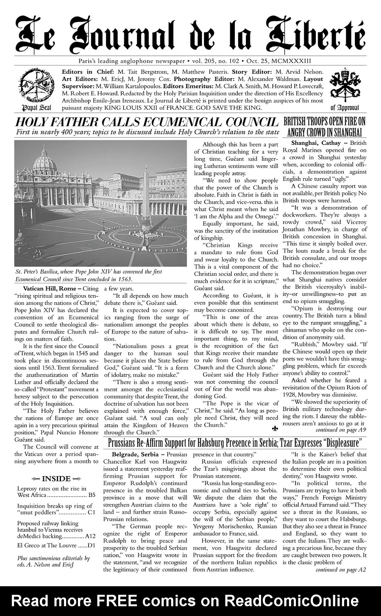 Read online Rex Mundi (2006) comic -  Issue # TPB 2 - 59