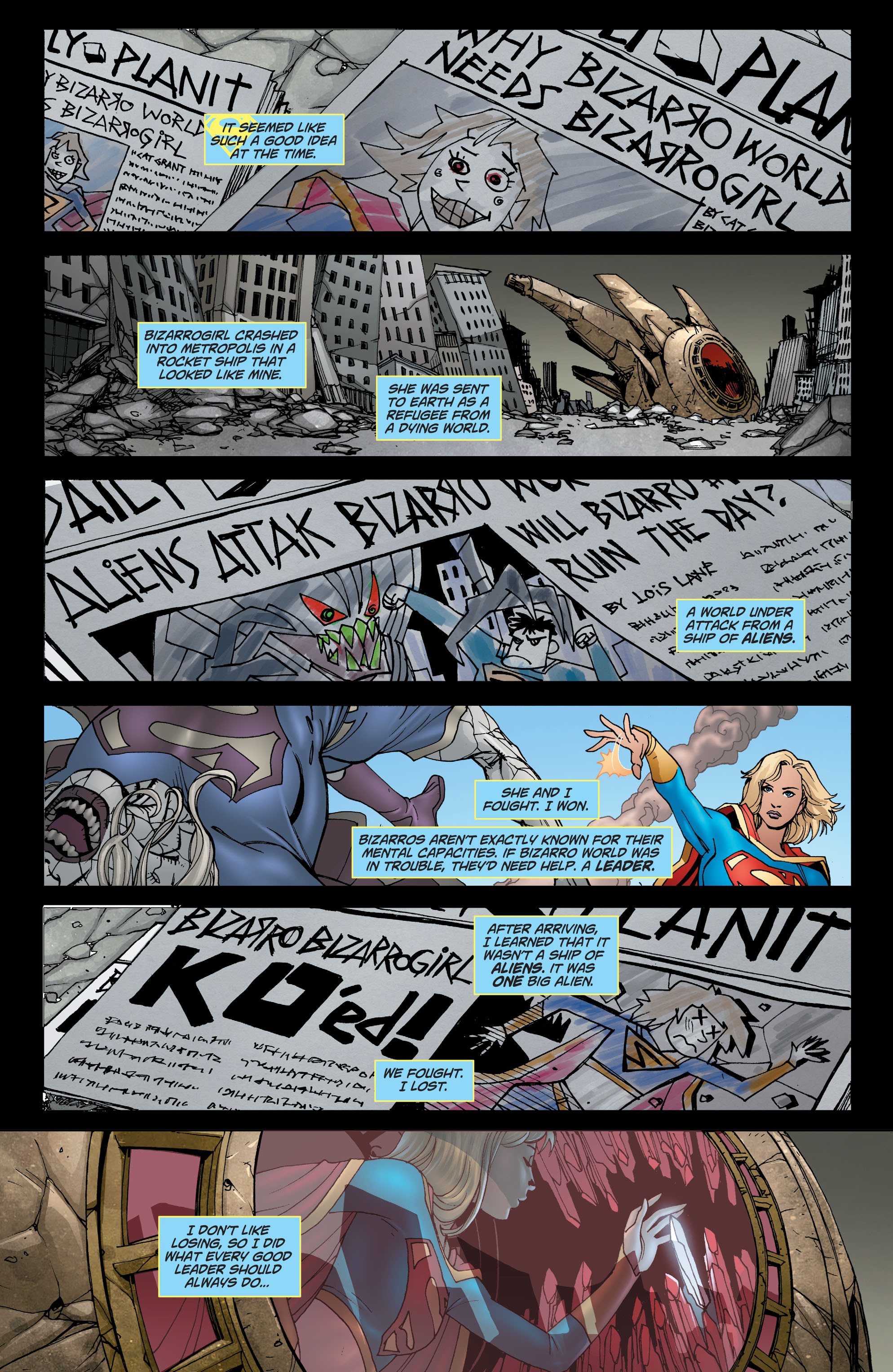Read online Supergirl (2005) comic -  Issue #57 - 2