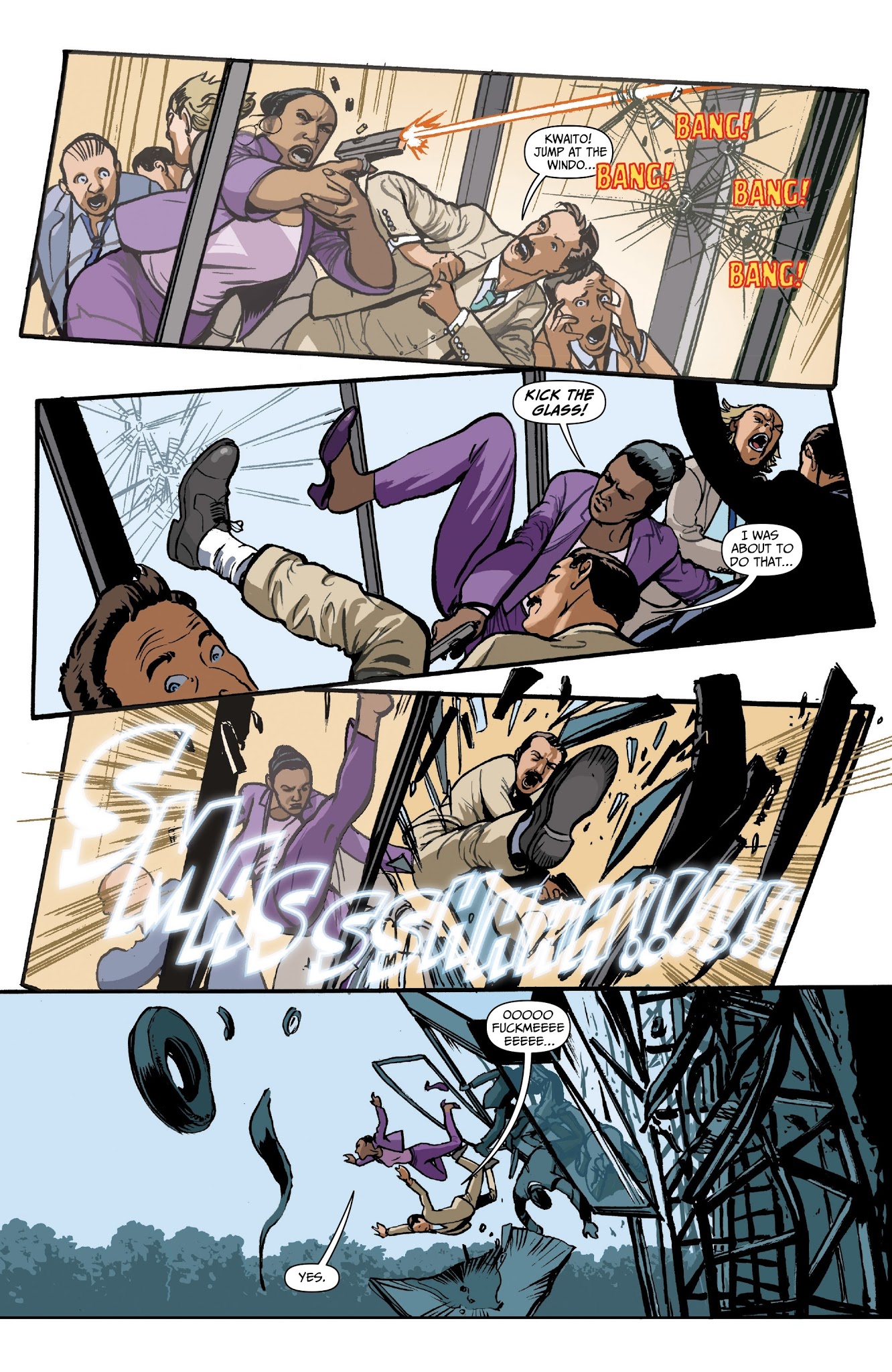 Read online Kingsman: The Red Diamond comic -  Issue #4 - 5