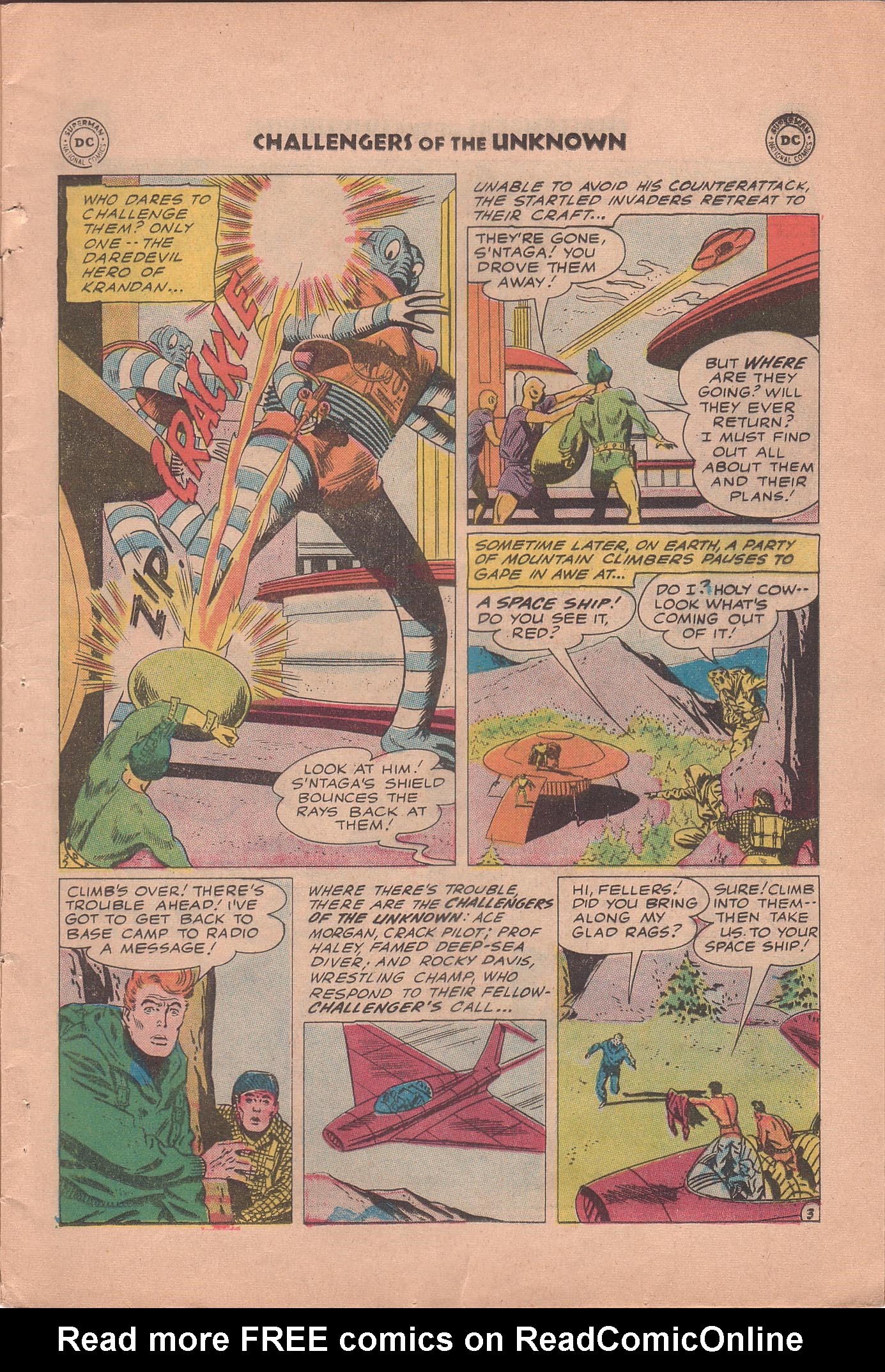 Read online Challengers of the Unknown (1958) comic -  Issue #12 - 5