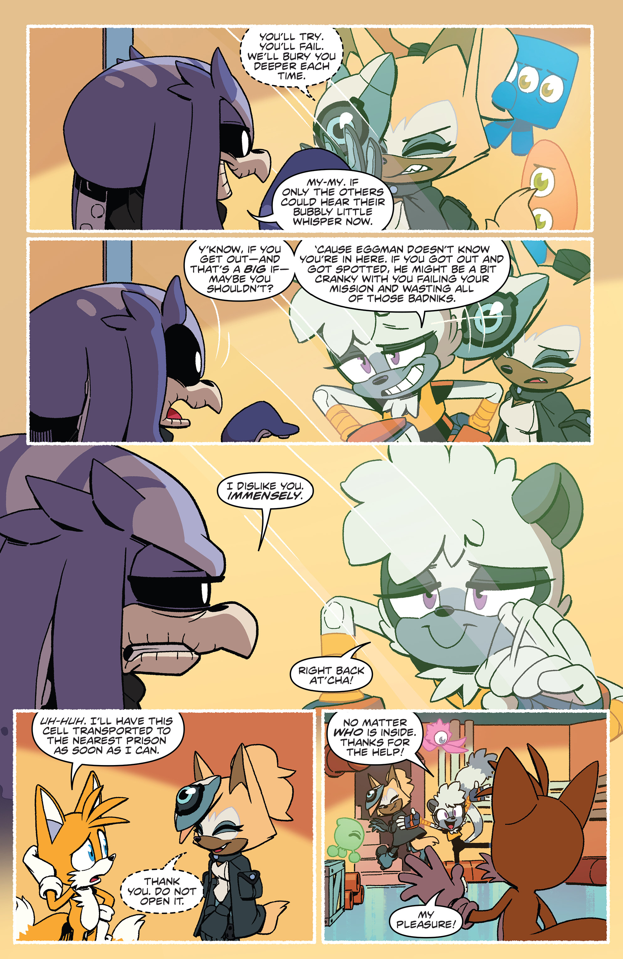 Read online Sonic the Hedgehog: Tangle & Whisper comic -  Issue #4 - 21