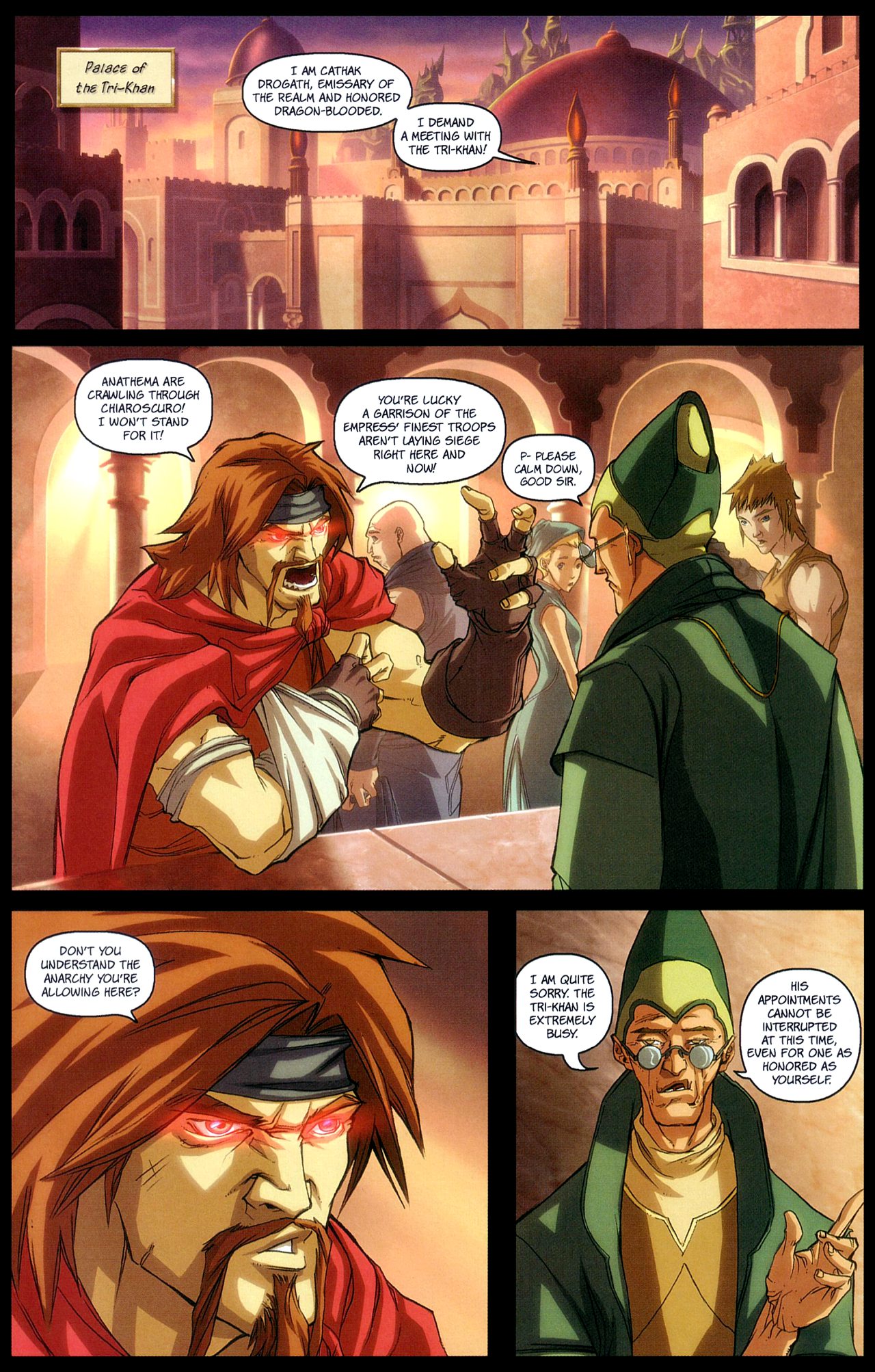 Read online Exalted comic -  Issue #1 - 18