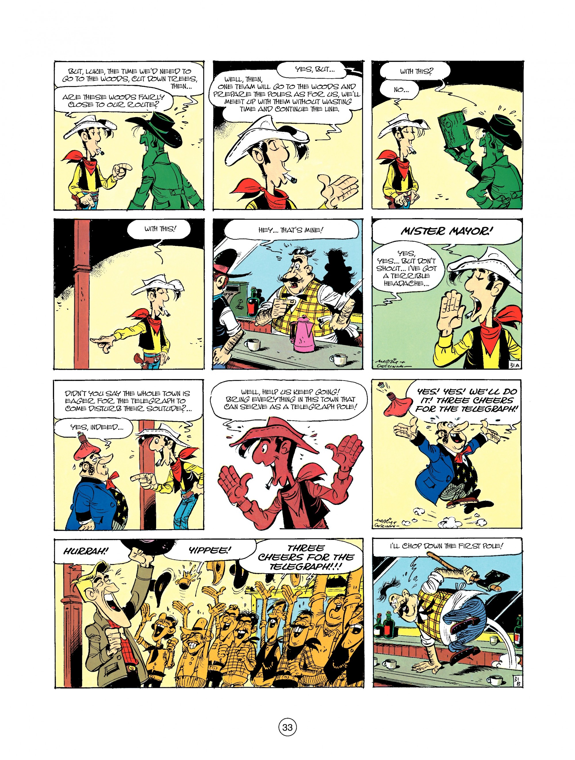 Read online A Lucky Luke Adventure comic -  Issue #35 - 33