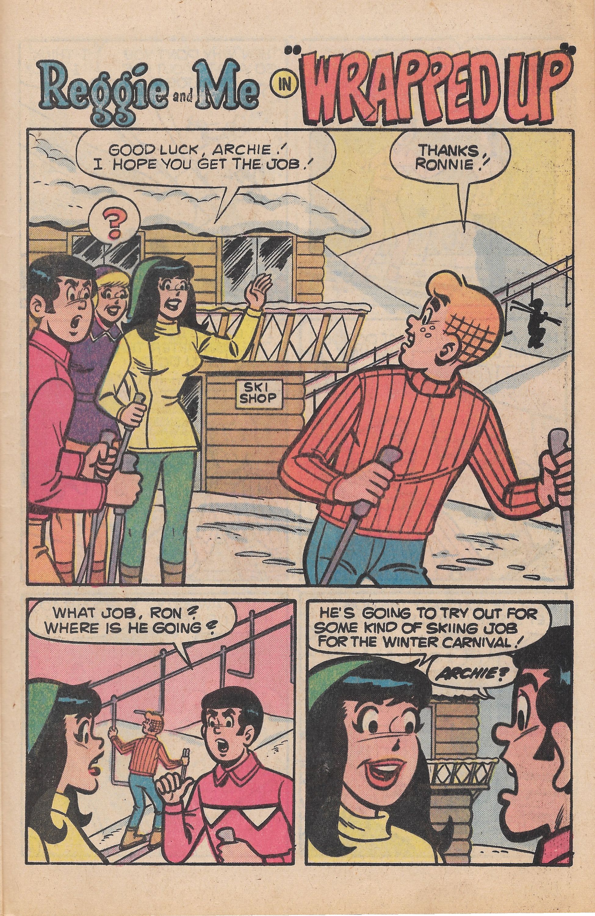 Read online Reggie and Me (1966) comic -  Issue #103 - 29