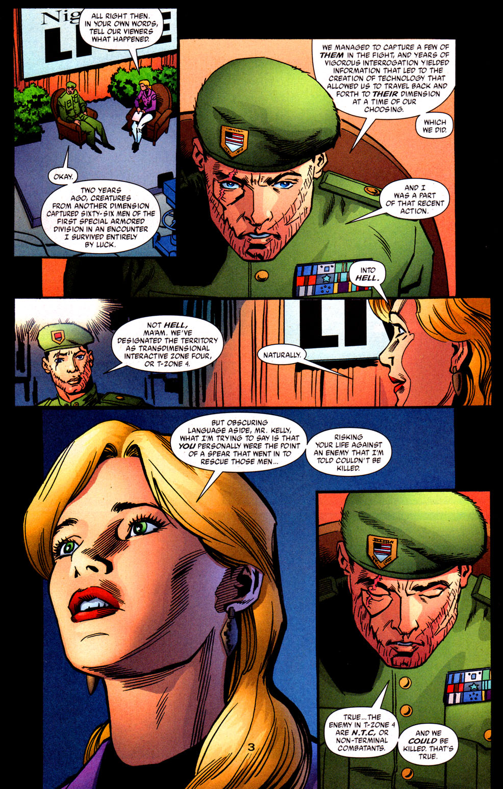Read online Human Defense Corps comic -  Issue #6 - 4