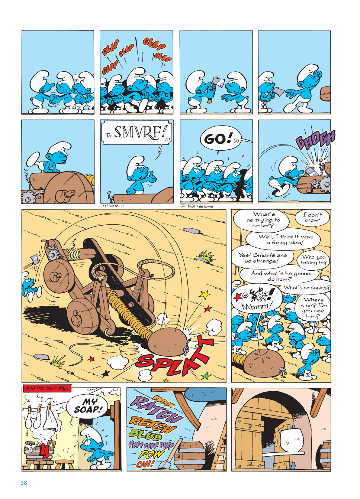 Read online The Smurfs comic -  Issue #1 - 38