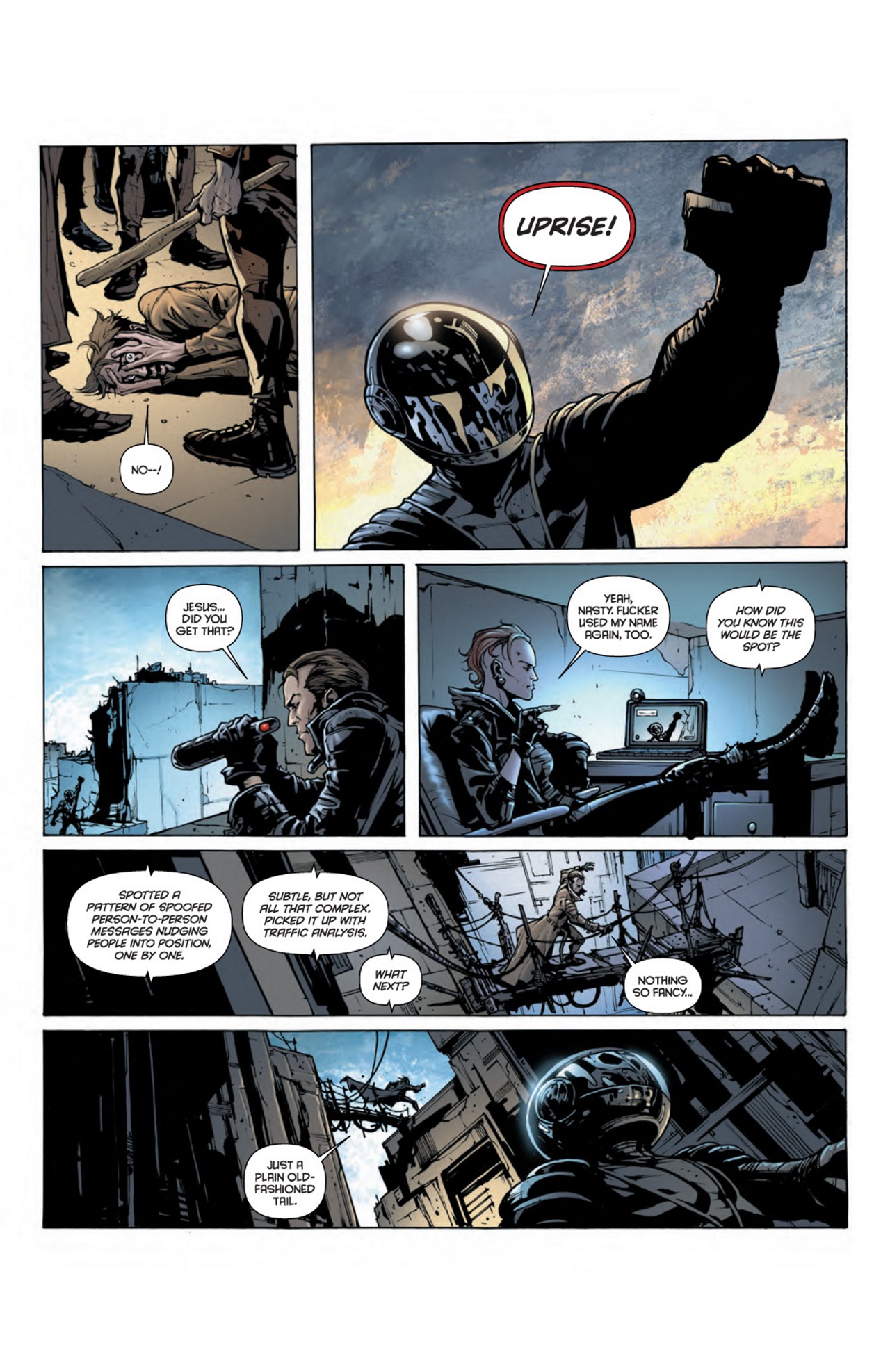 Read online Dredd: Uprise comic -  Issue #1 - 34