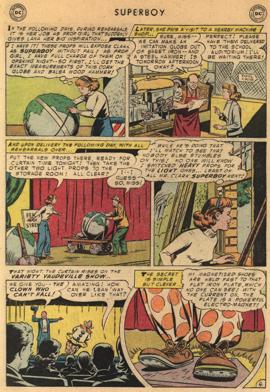 Read online Superboy (1949) comic -  Issue #44 - 25