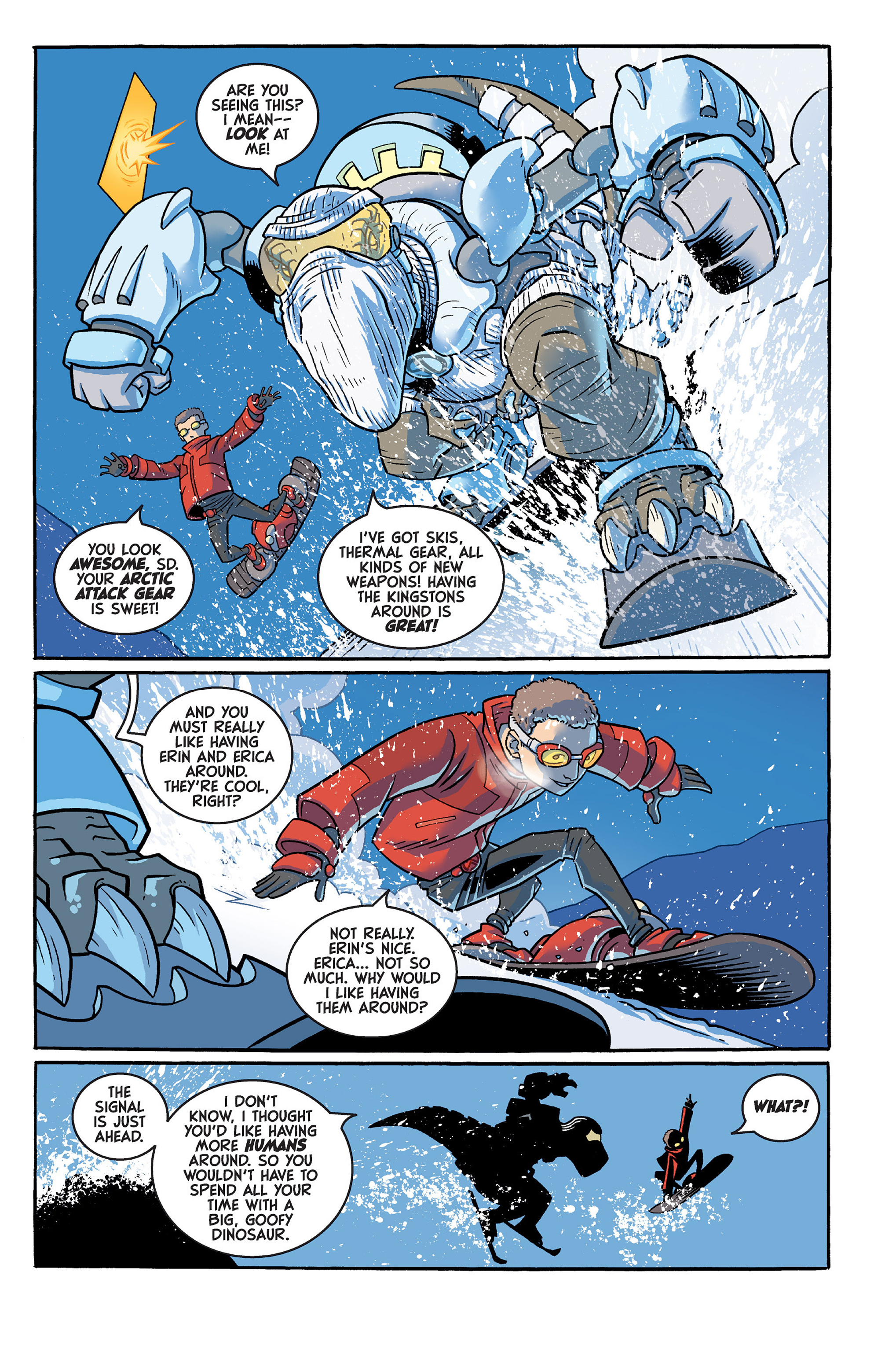 Read online Super Dinosaur (2011) comic -  Issue # _TPB 1 - 57