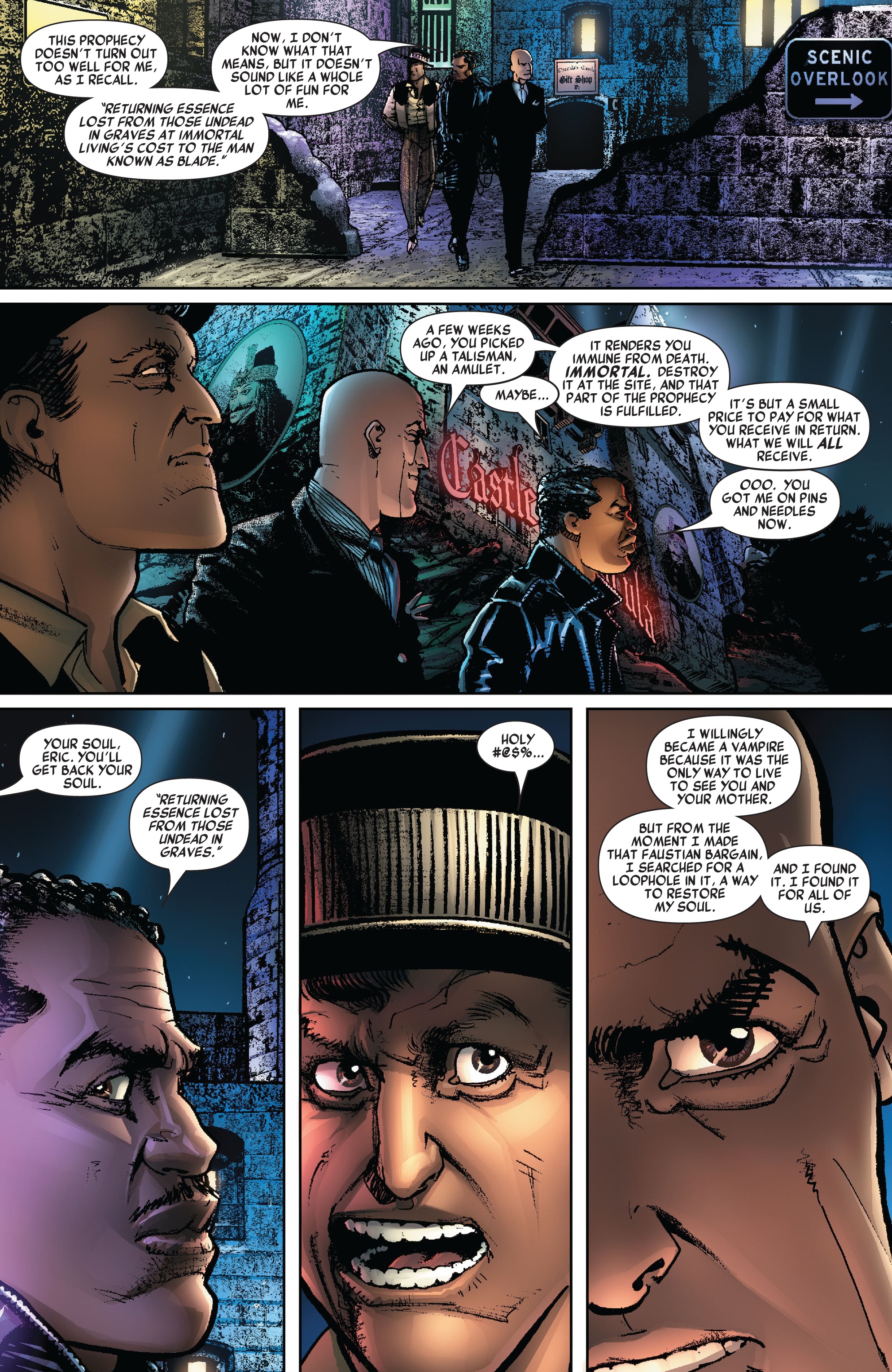 Read online Blade by Marc Guggenheim: The Complete Collection comic -  Issue # TPB (Part 3) - 47