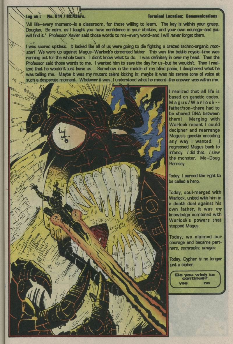 Read online Excalibur (1988) comic -  Issue # _Annual 2 - 45