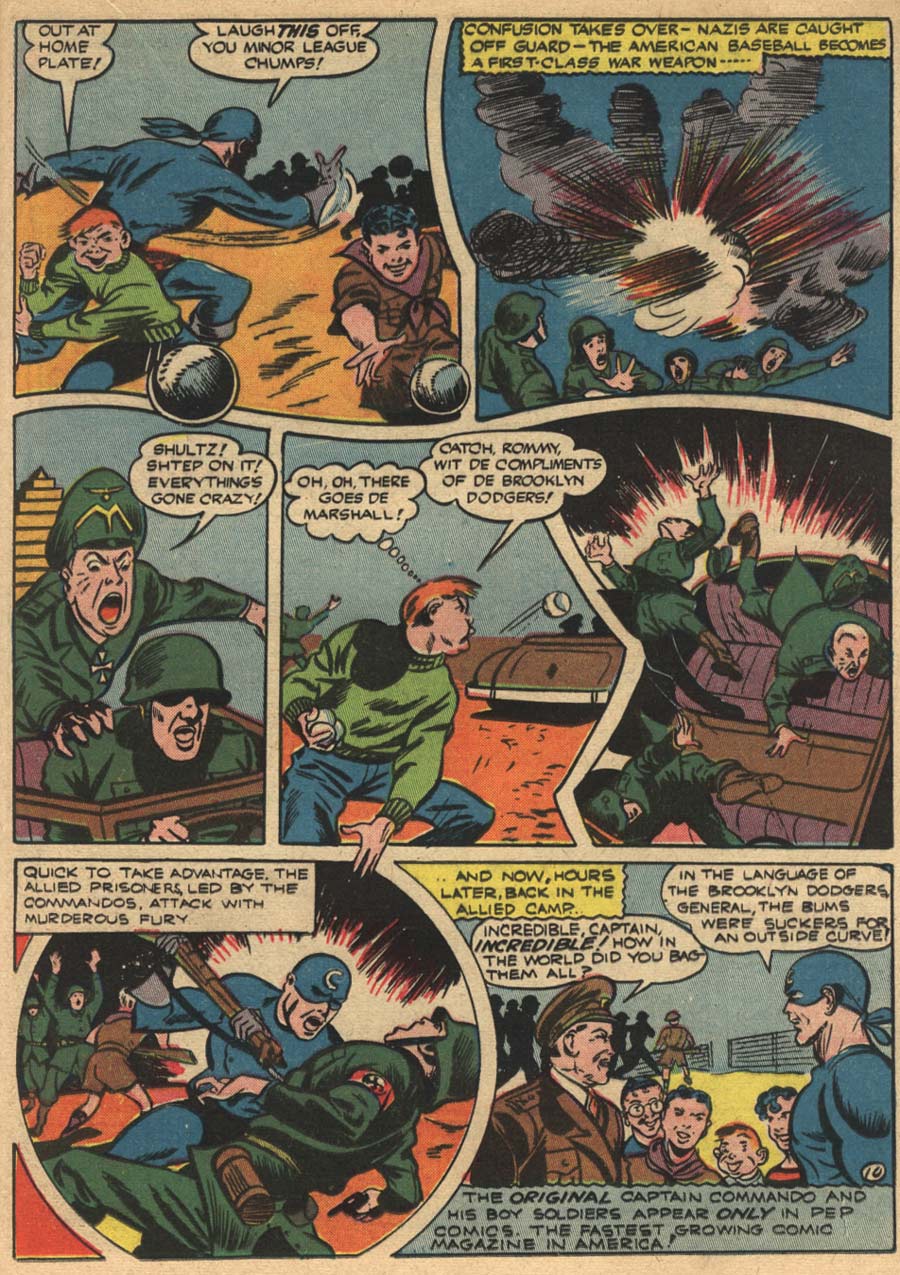 Read online Pep Comics comic -  Issue #36 - 39
