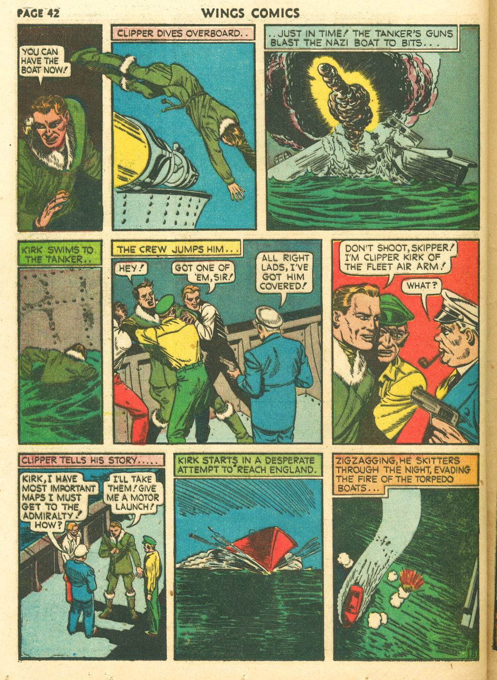 Read online Wings Comics comic -  Issue #10 - 44