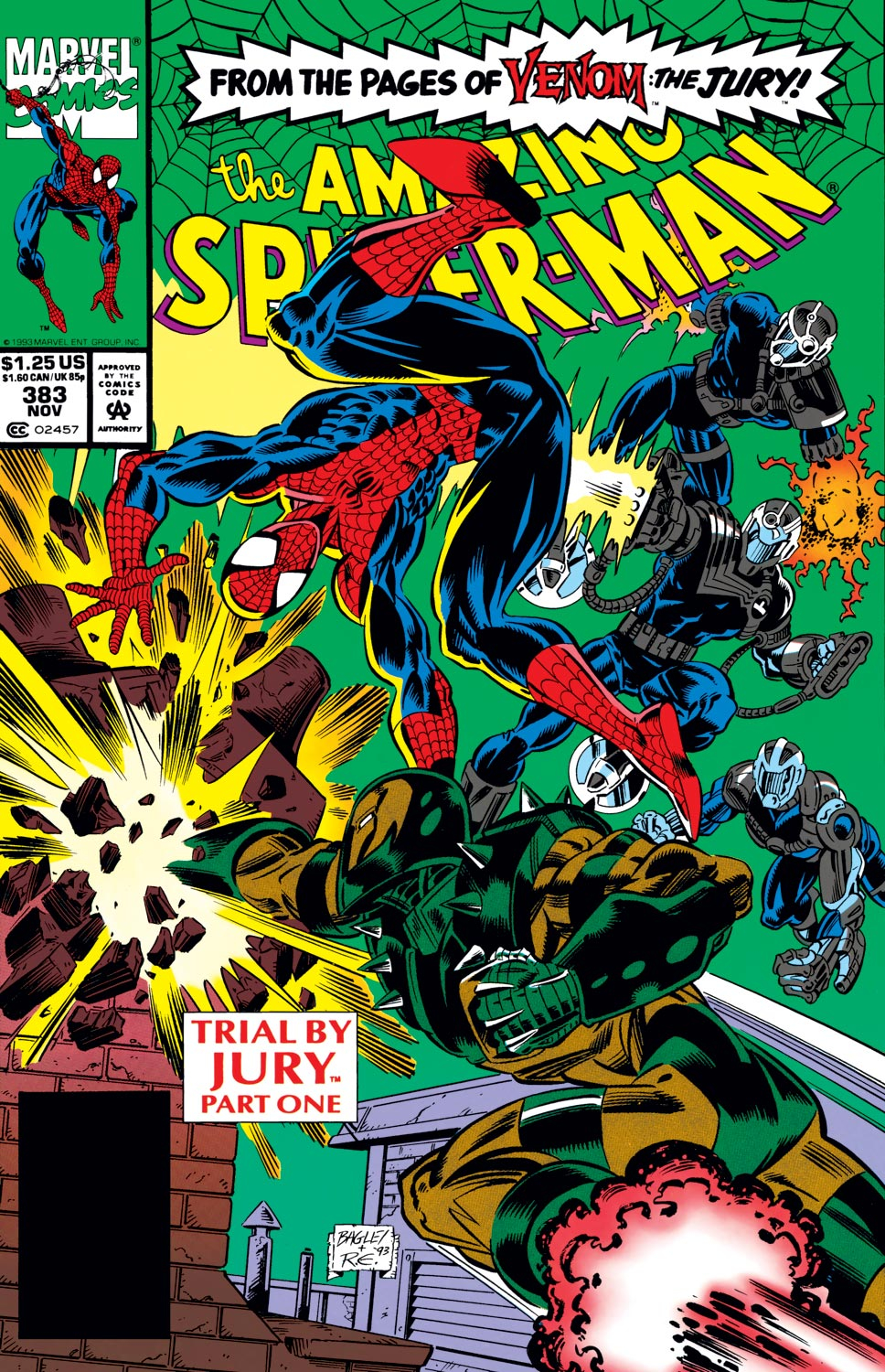 Read online The Amazing Spider-Man (1963) comic -  Issue #383 - 1