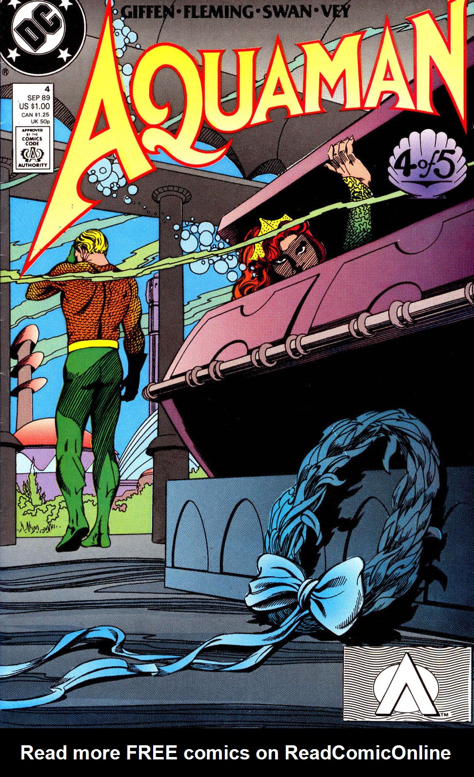 Aquaman (1989) Issue #4 #4 - English 1