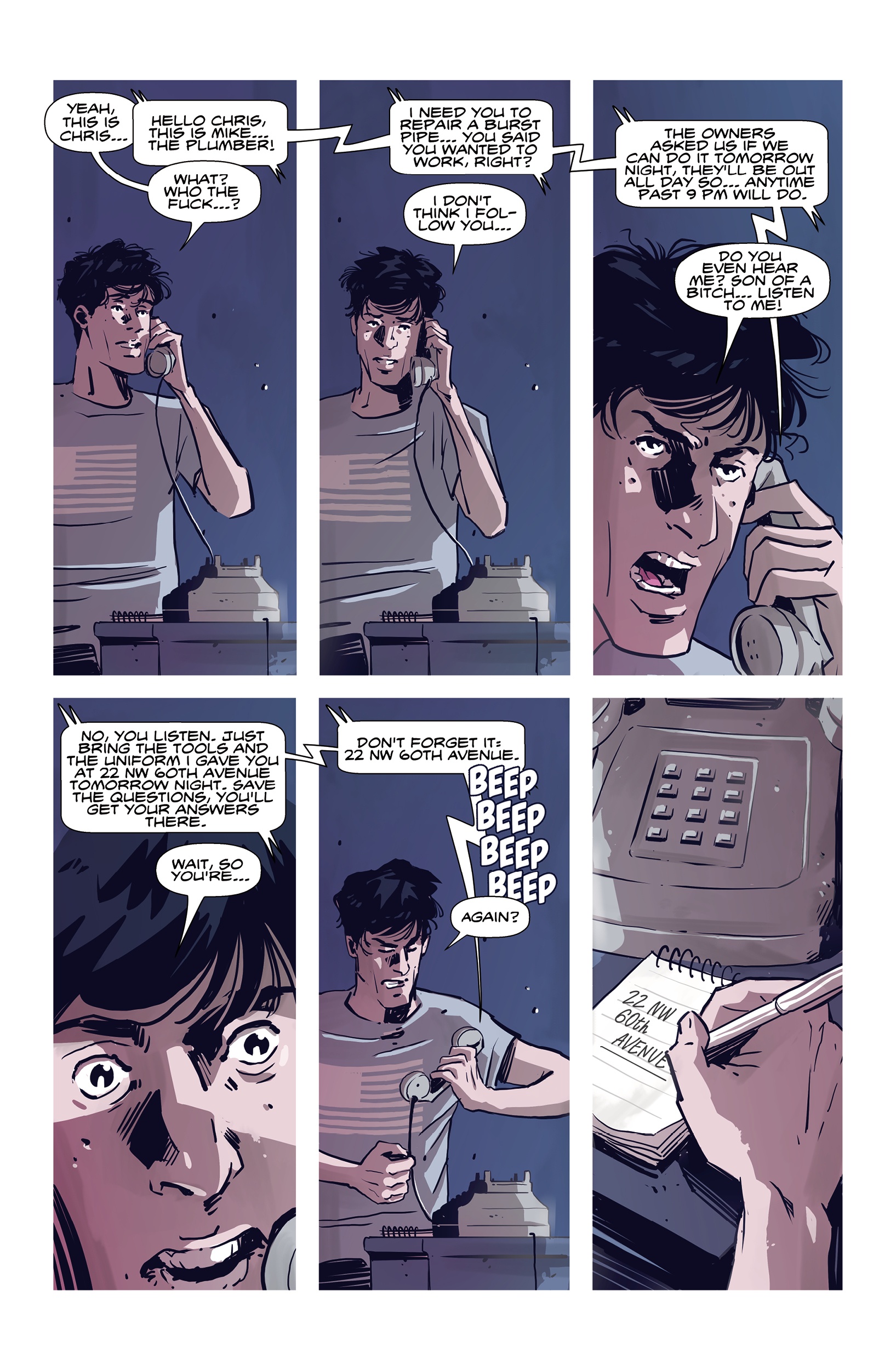 Read online Hotline Miami Wildlife comic -  Issue #1 - 28