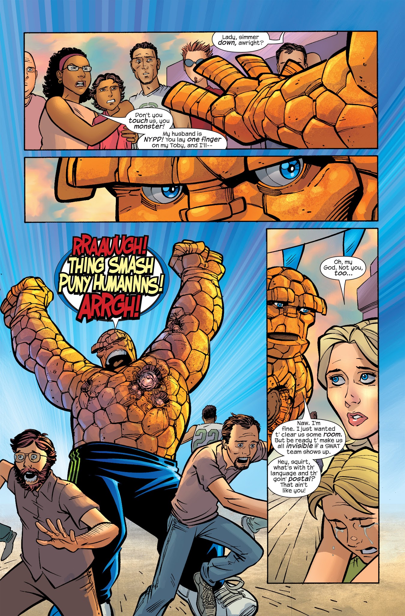 Read online Fantastic Four by Waid & Wieringo Ultimate Collection comic -  Issue # TPB 2 - 156