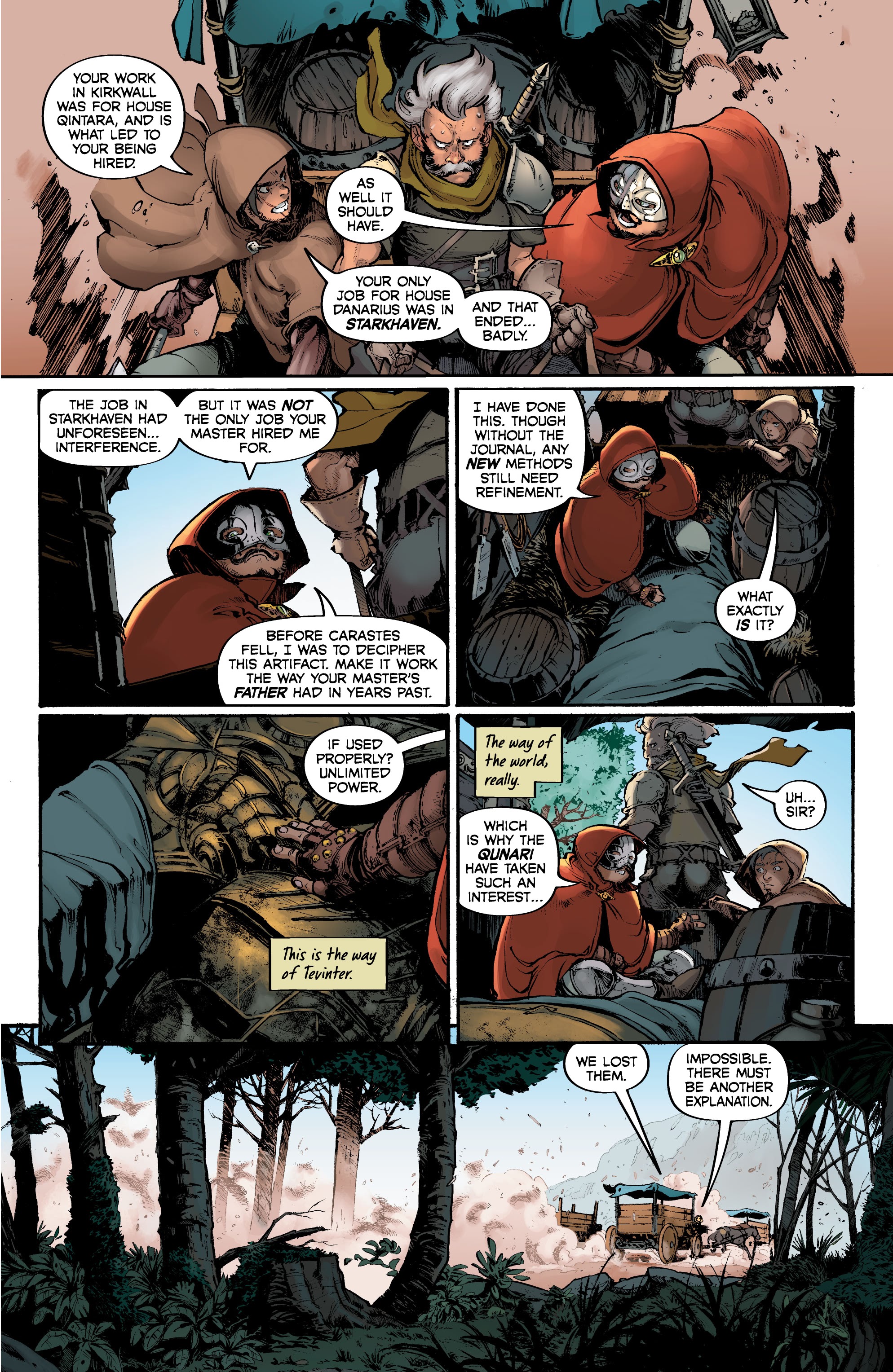 Read online Dragon Age: Blue Wraith comic -  Issue # _TPB - 14