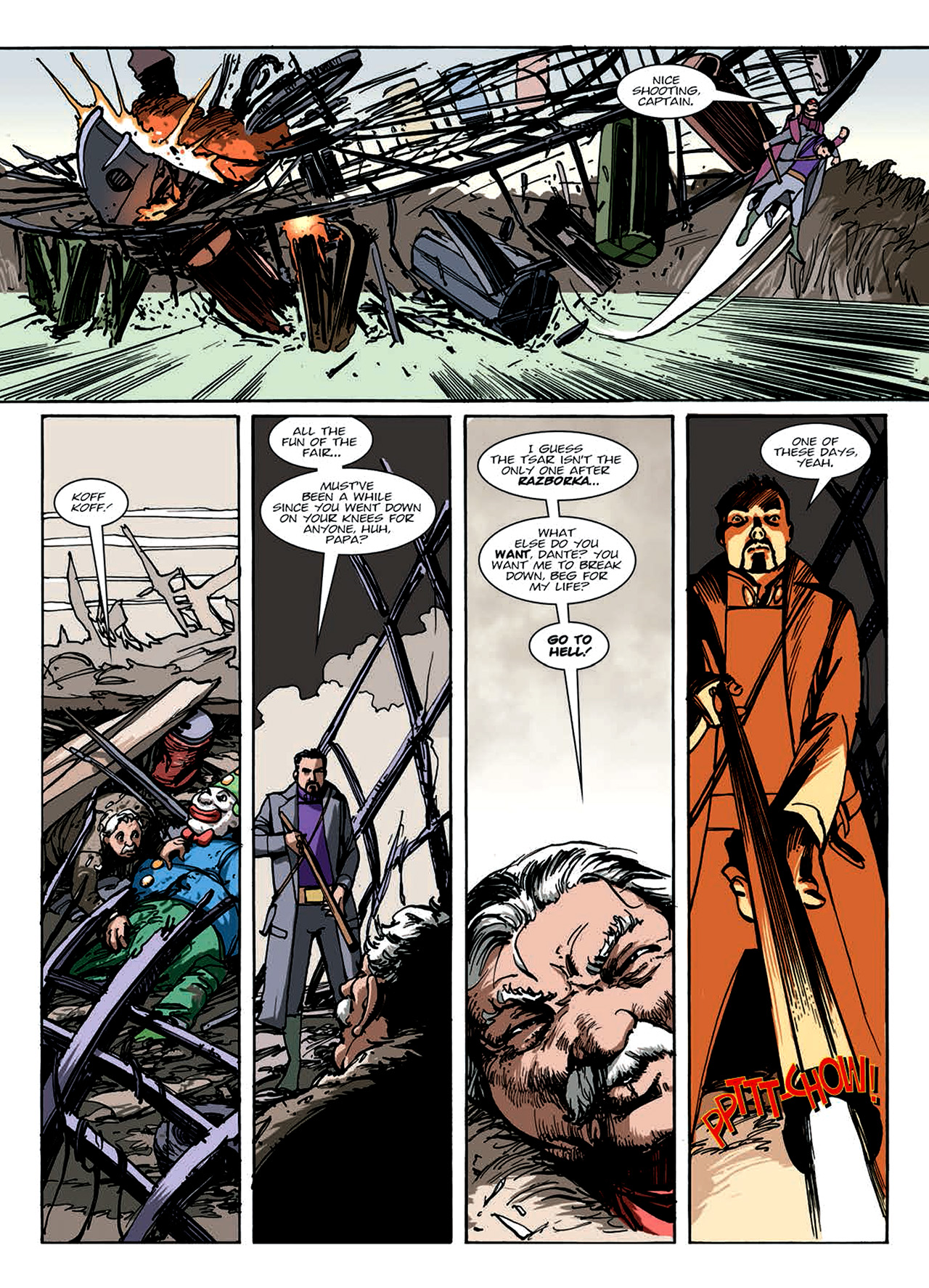 Read online Nikolai Dante comic -  Issue # TPB 8 - 134