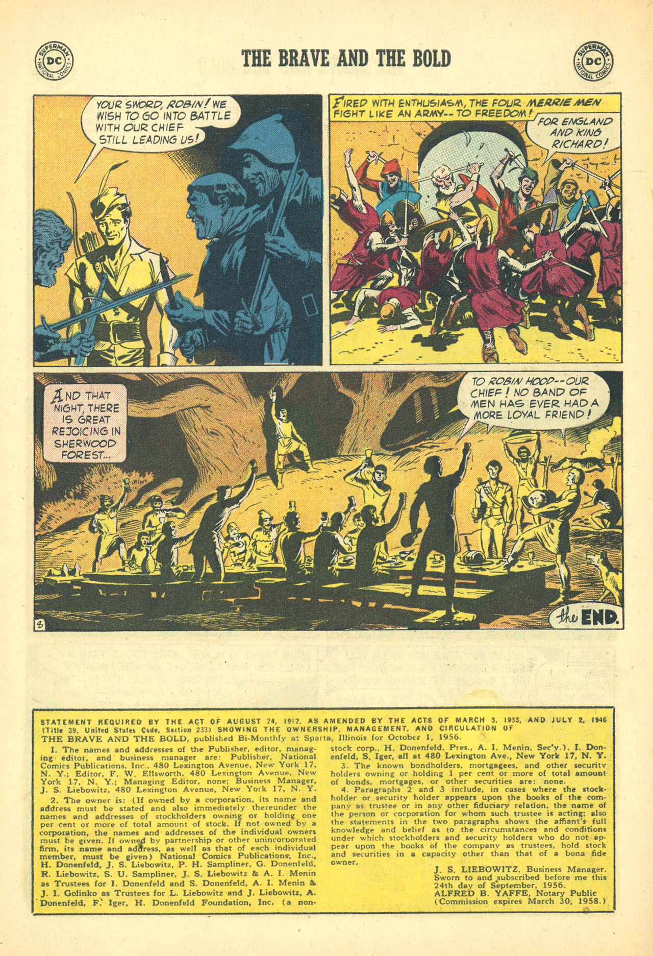 Read online The Brave and the Bold (1955) comic -  Issue #11 - 10