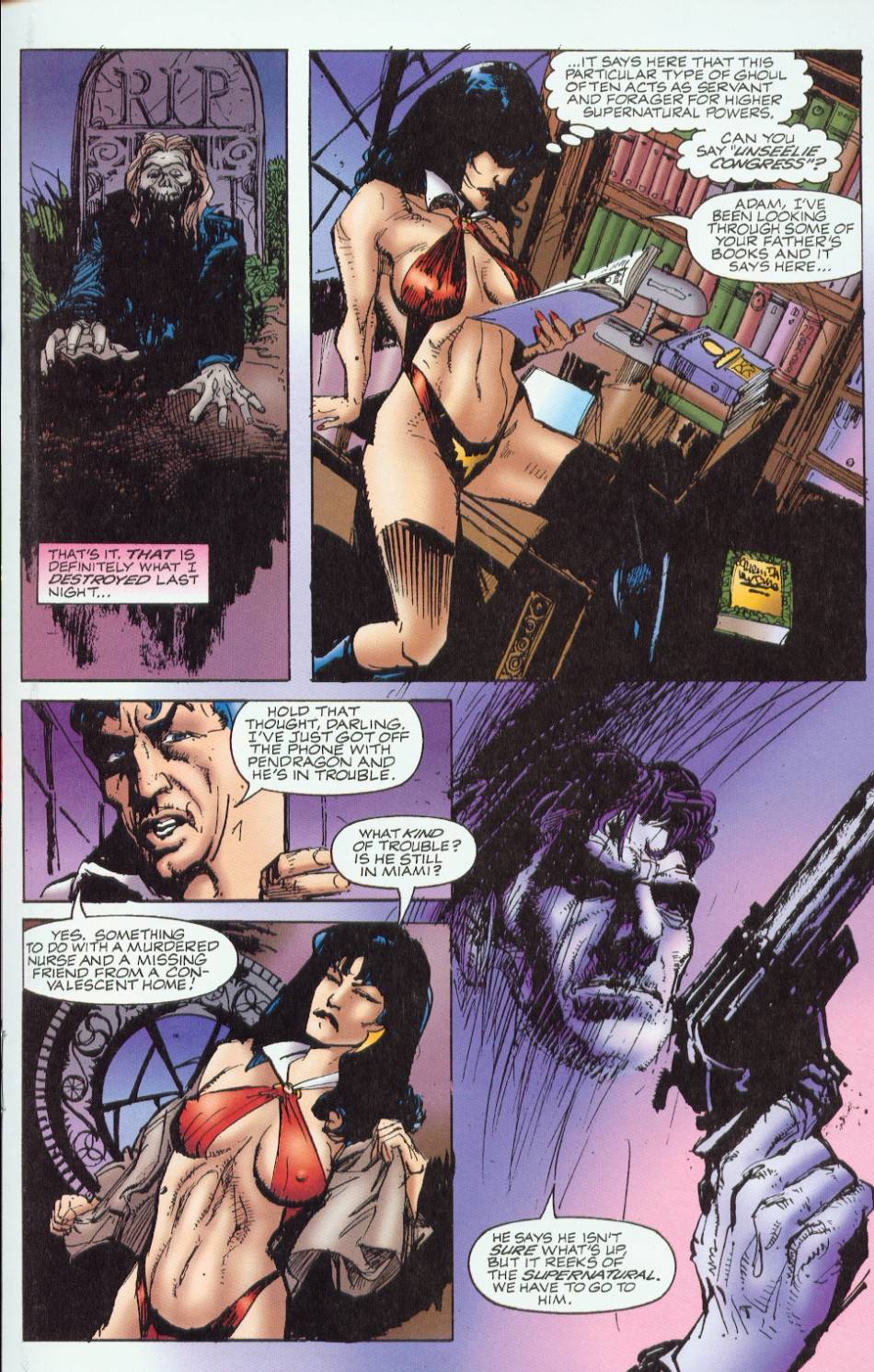 Read online Vampirella (1992) comic -  Issue #0 - 19