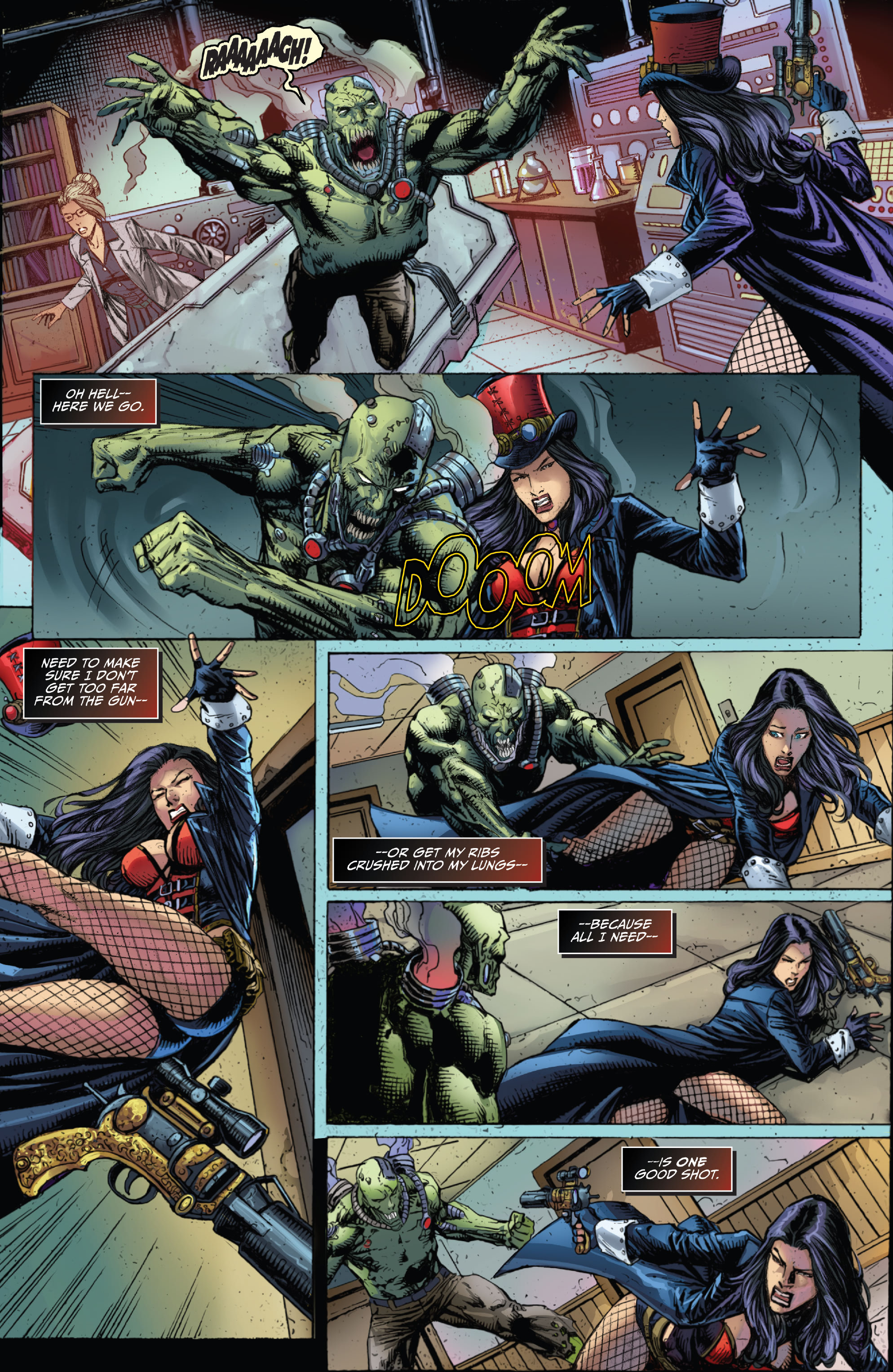 Read online Van Helsing Annual: Sins of the Father comic -  Issue # Full - 9