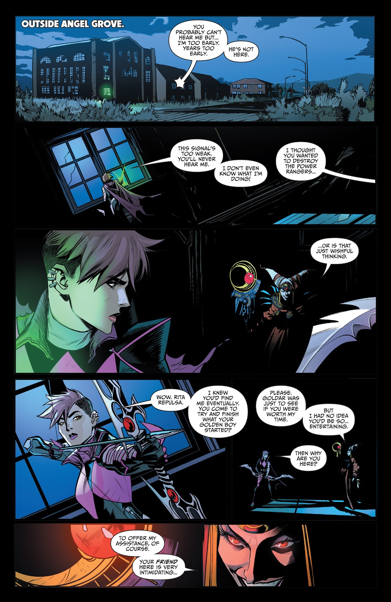 Read online Saban's Go Go Power Rangers comic -  Issue #9 - 23