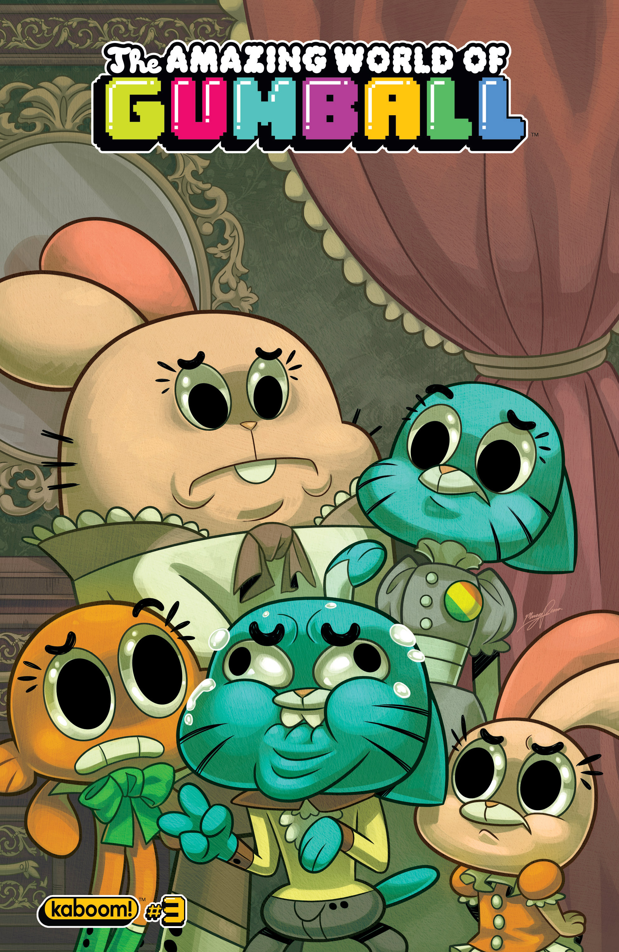 Read online The Amazing World of Gumball comic -  Issue #3 - 1