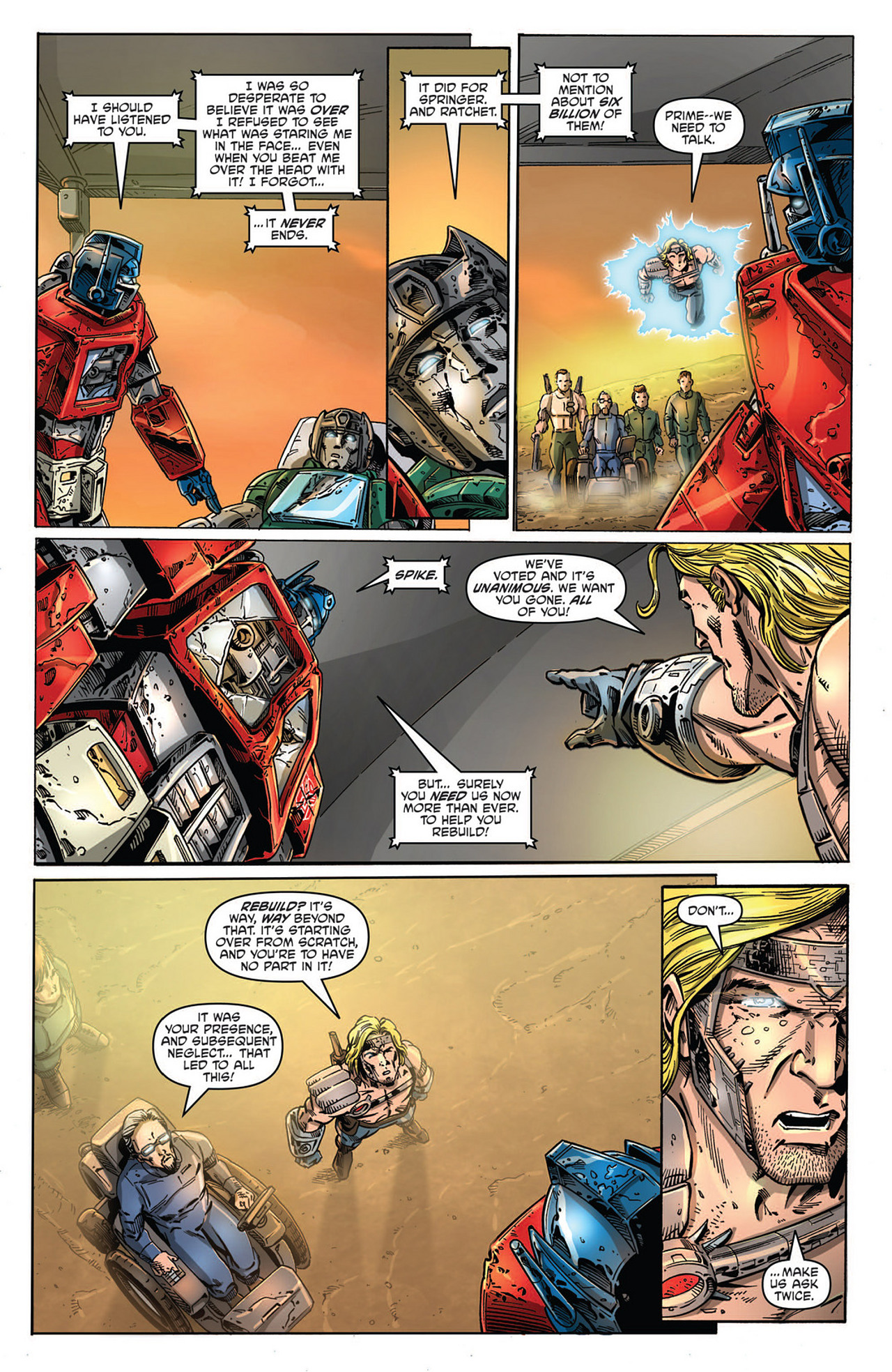 Read online The Transformers: Regeneration One comic -  Issue #86 - 16