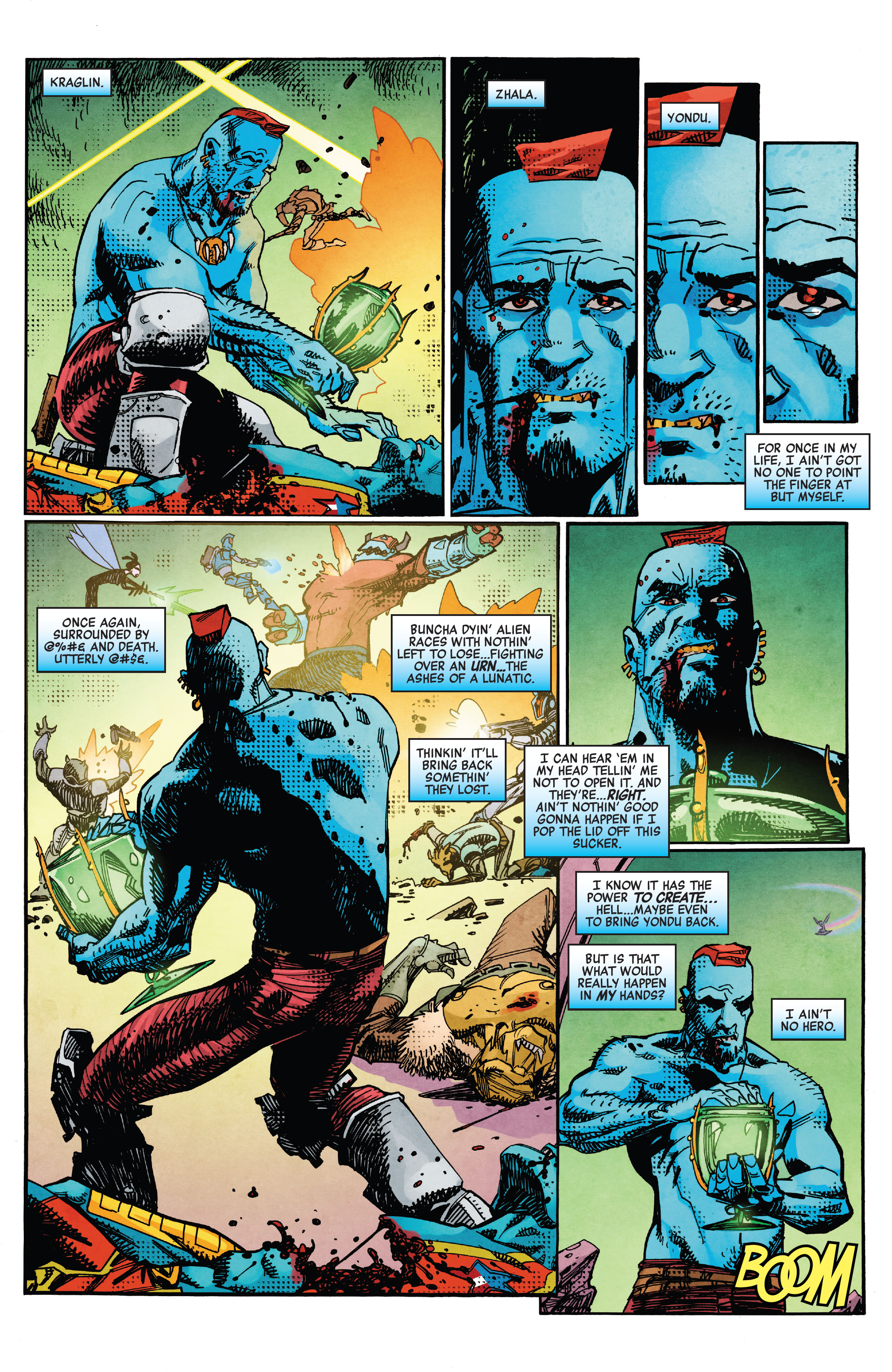 Read online Yondu comic -  Issue #5 - 17