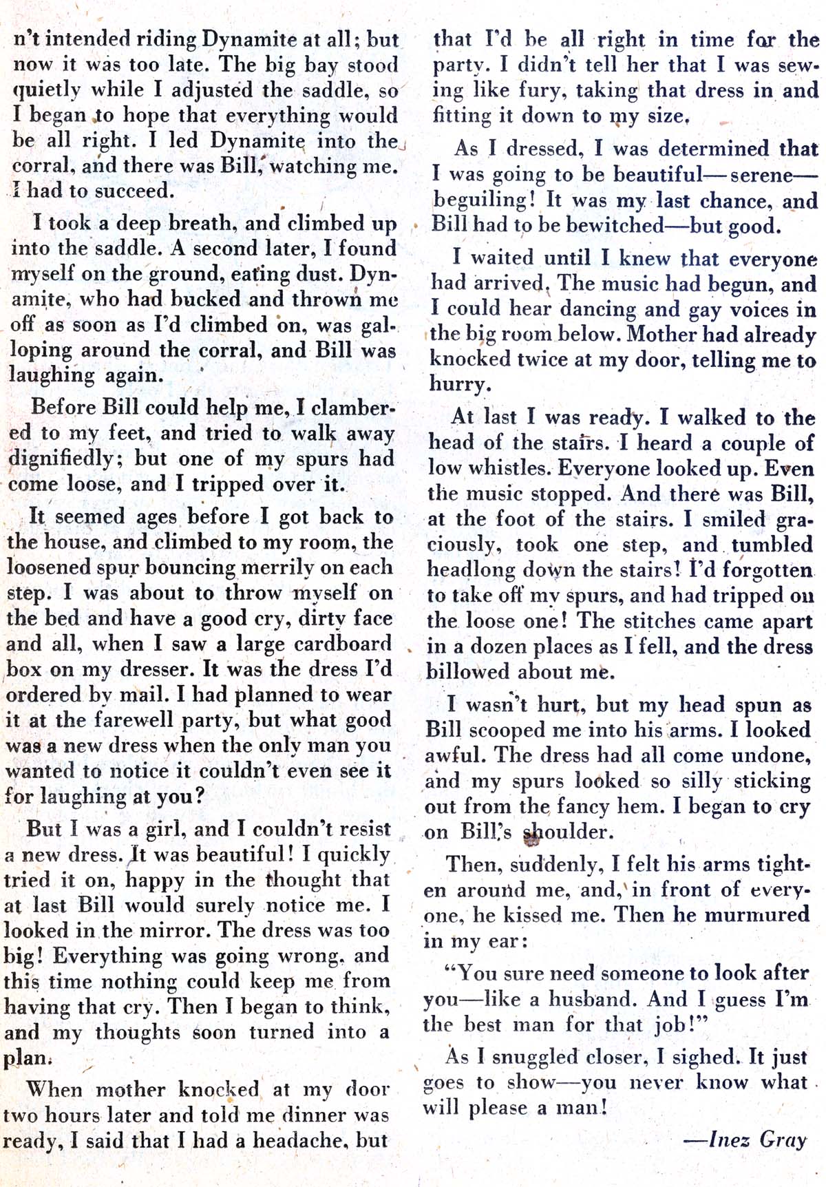 Read online Romance Trail comic -  Issue #1 - 38