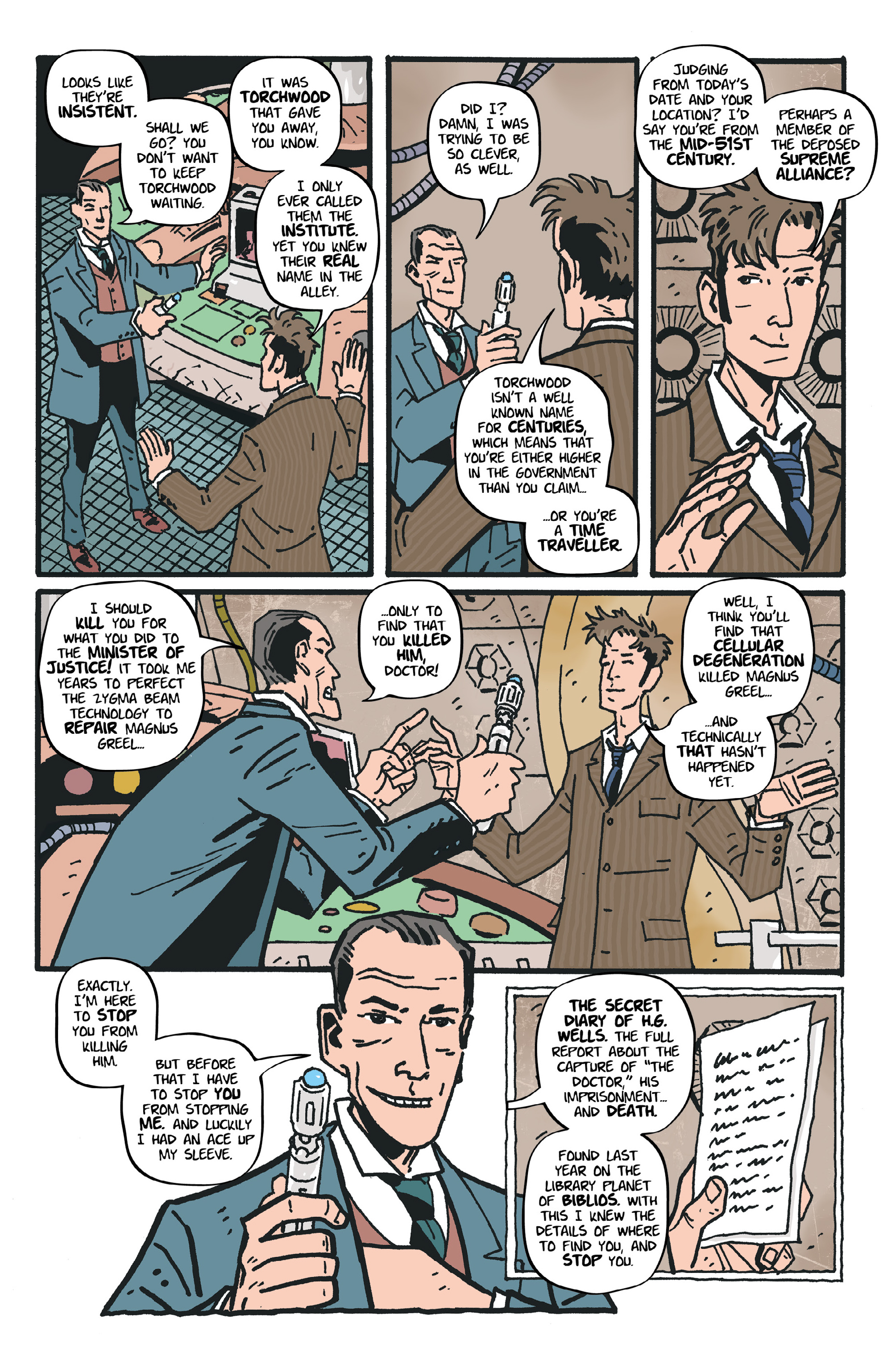 Read online Doctor Who: The Tenth Doctor Archives comic -  Issue #14 - 17