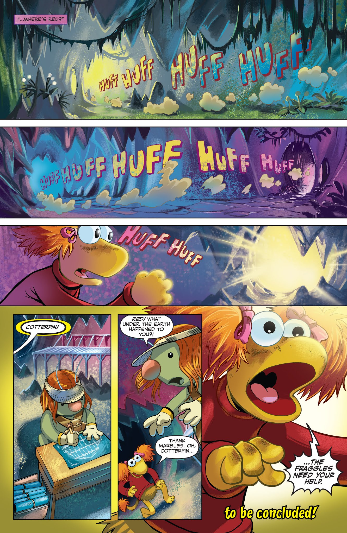 Read online Jim Henson's Fraggle Rock: Journey to the Everspring comic -  Issue #3 - 22