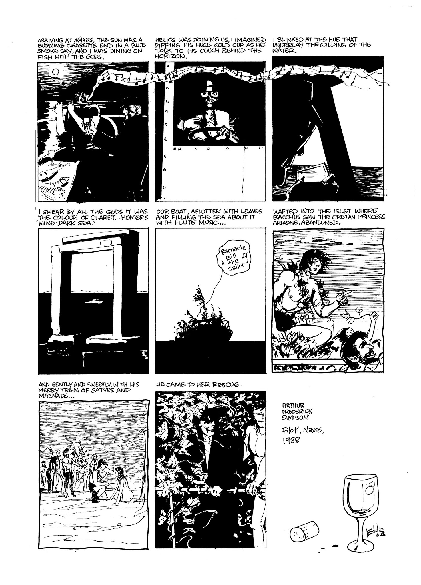 Read online Eddie Campbell's Bacchus comic -  Issue # TPB 2 - 46