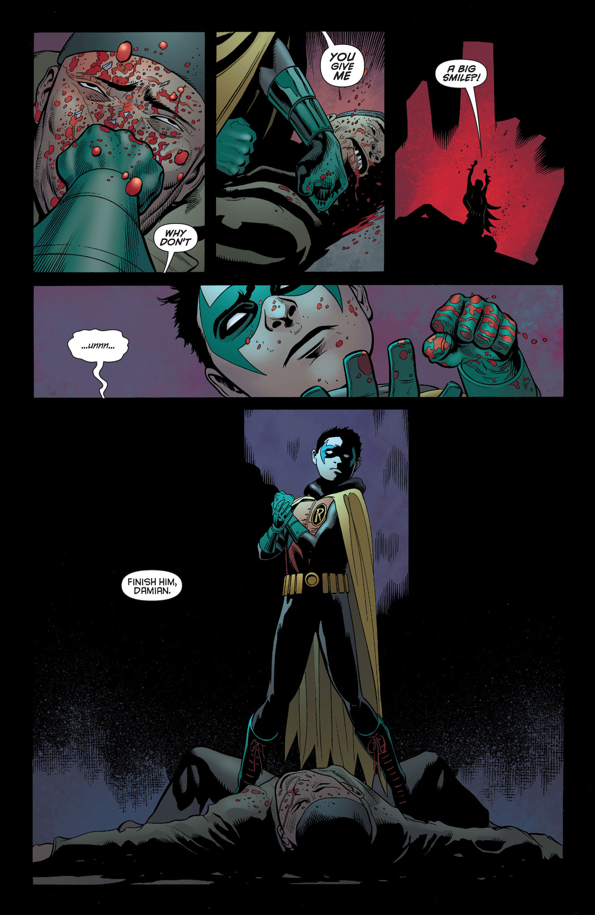 Read online Batman and Robin (2011) comic -  Issue #3 - 12