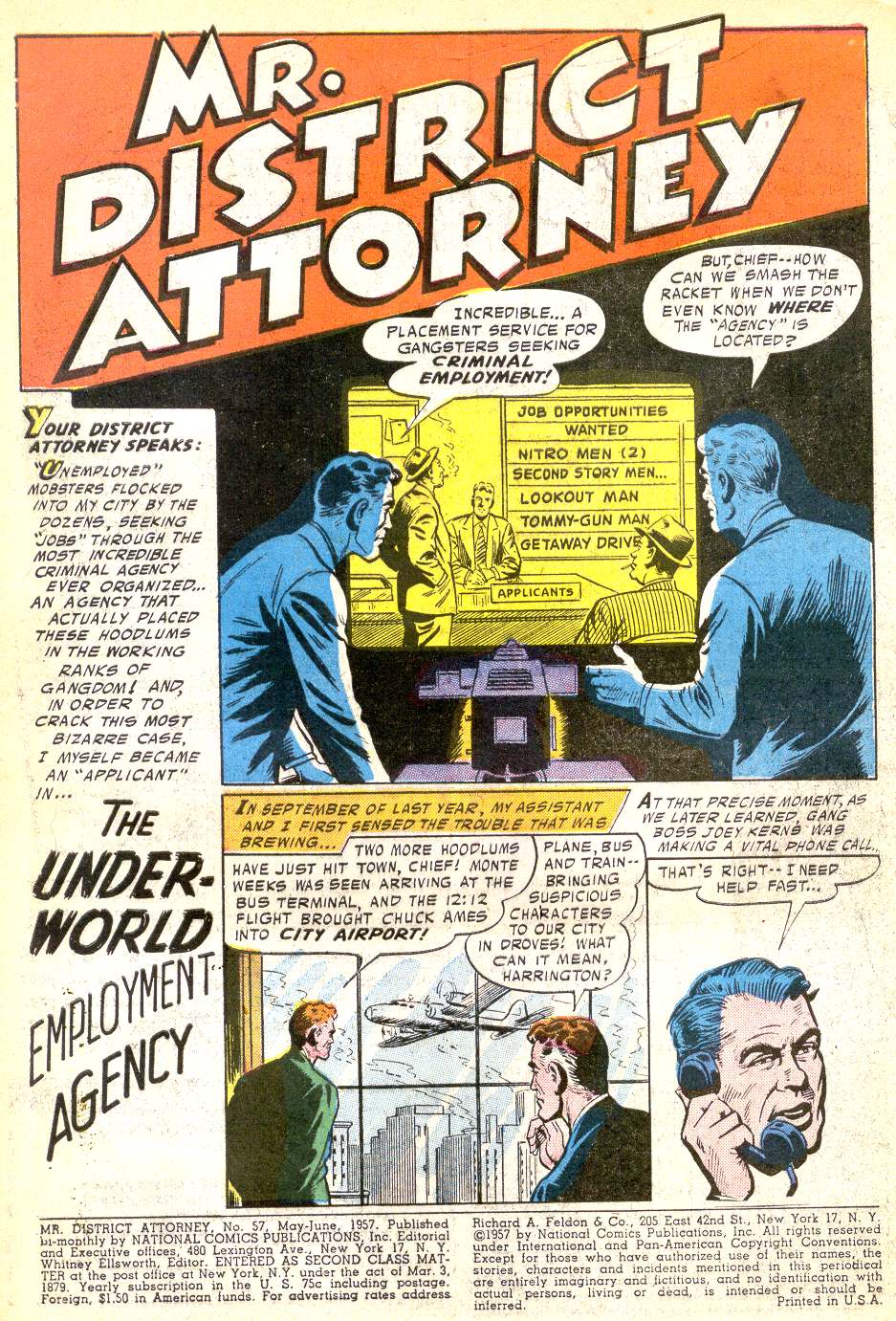 Read online Mr. District Attorney comic -  Issue #57 - 3