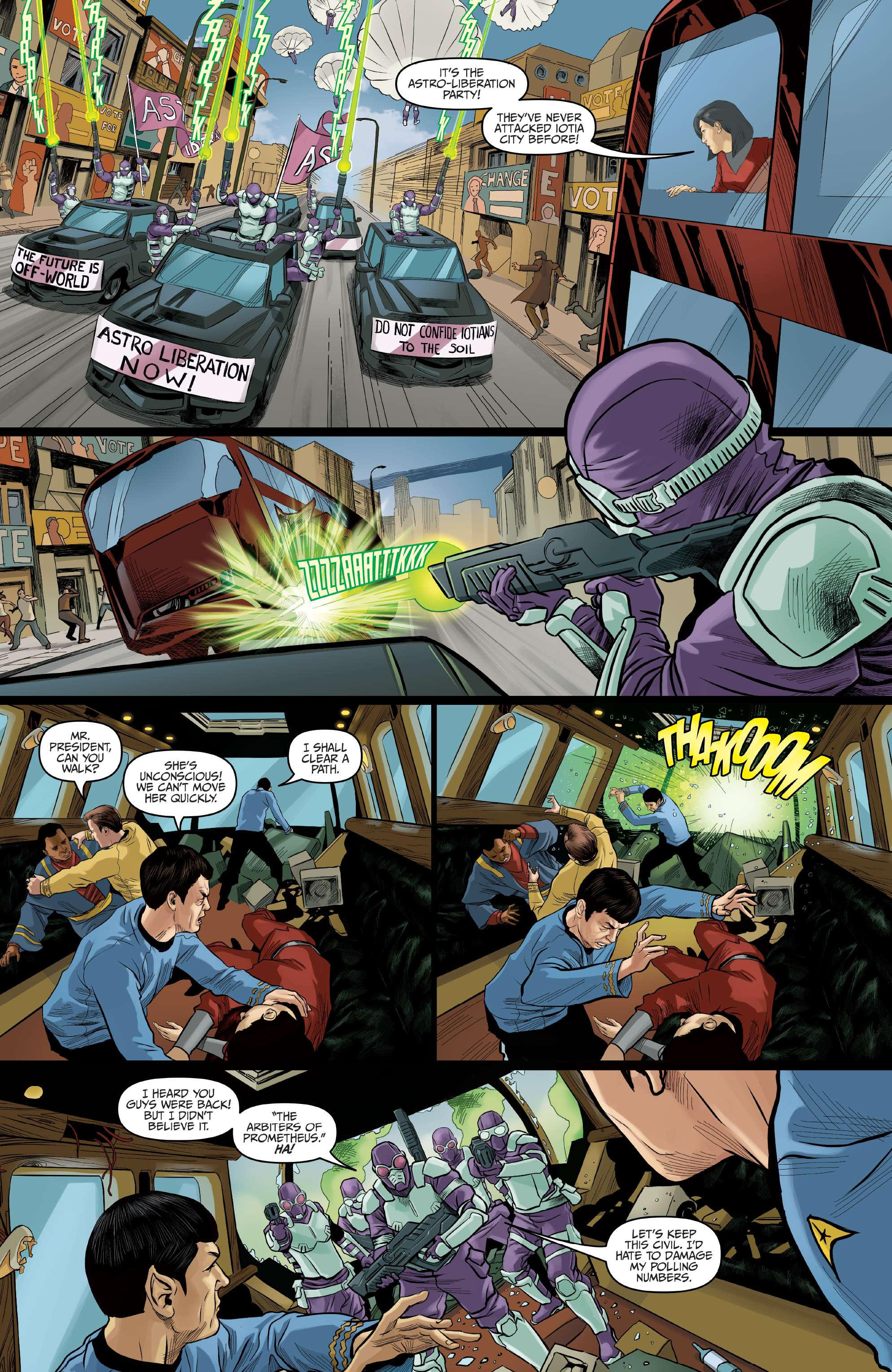 Read online Star Trek: Year Five comic -  Issue #3 - 14