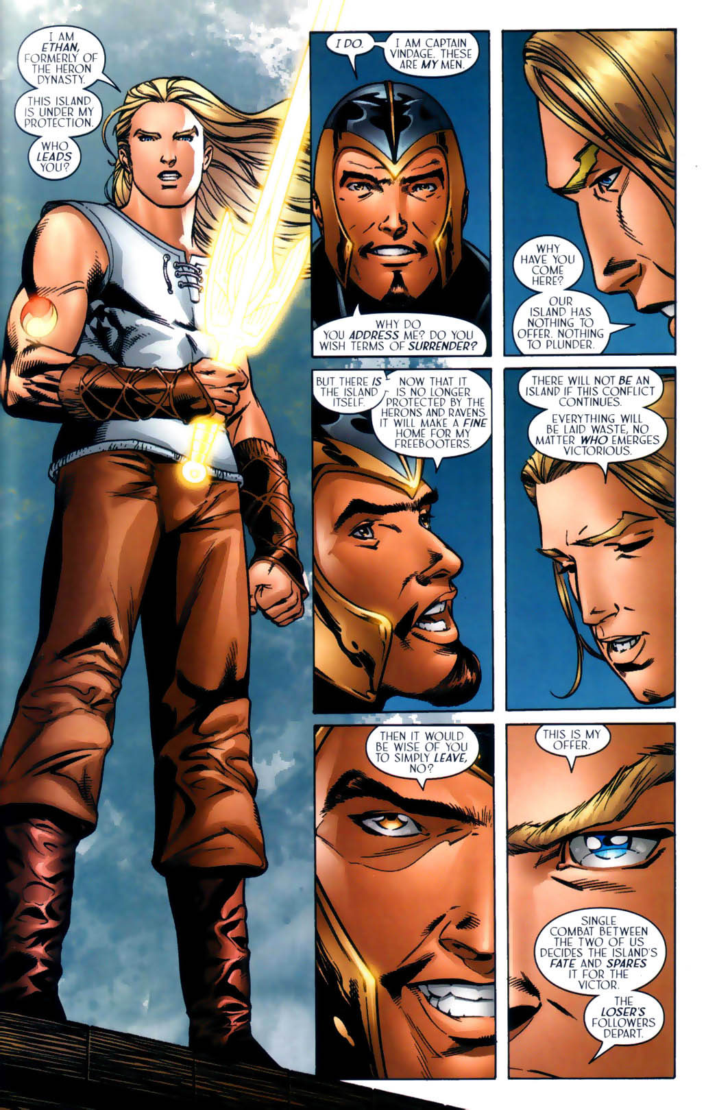 Read online Scion comic -  Issue #30 - 17